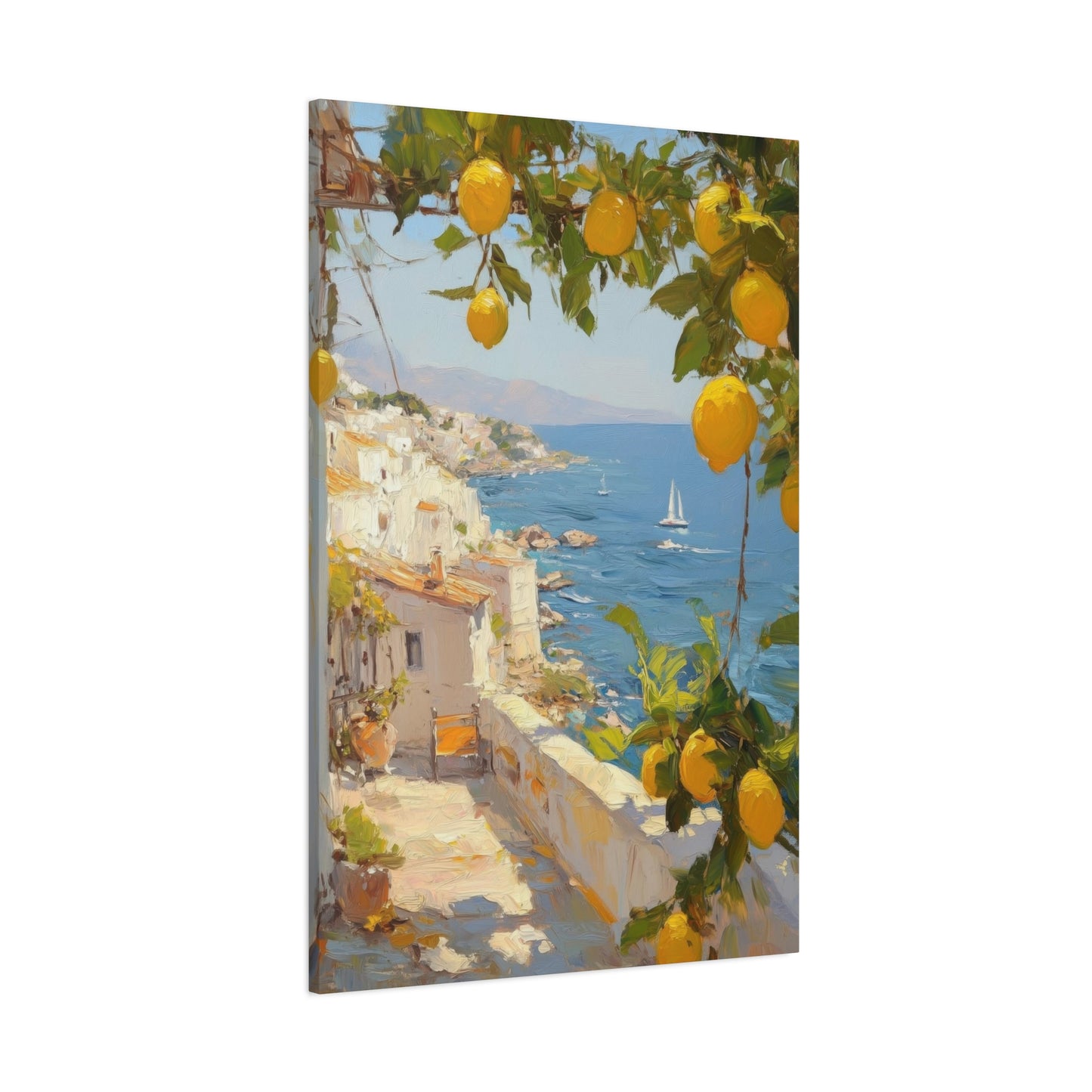 Amalfi Coast View Italy Wall Art & Canvas Prints