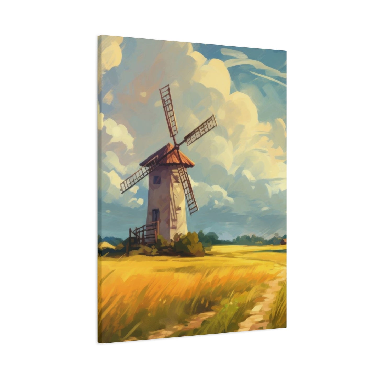 Windmill Countryside Wall Art & Canvas Prints