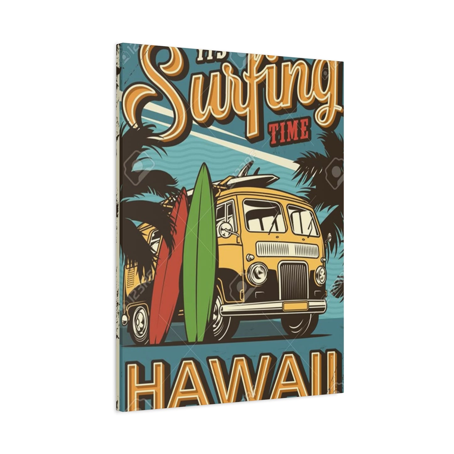 Hawaii Surfing Wall Art & Canvas Prints
