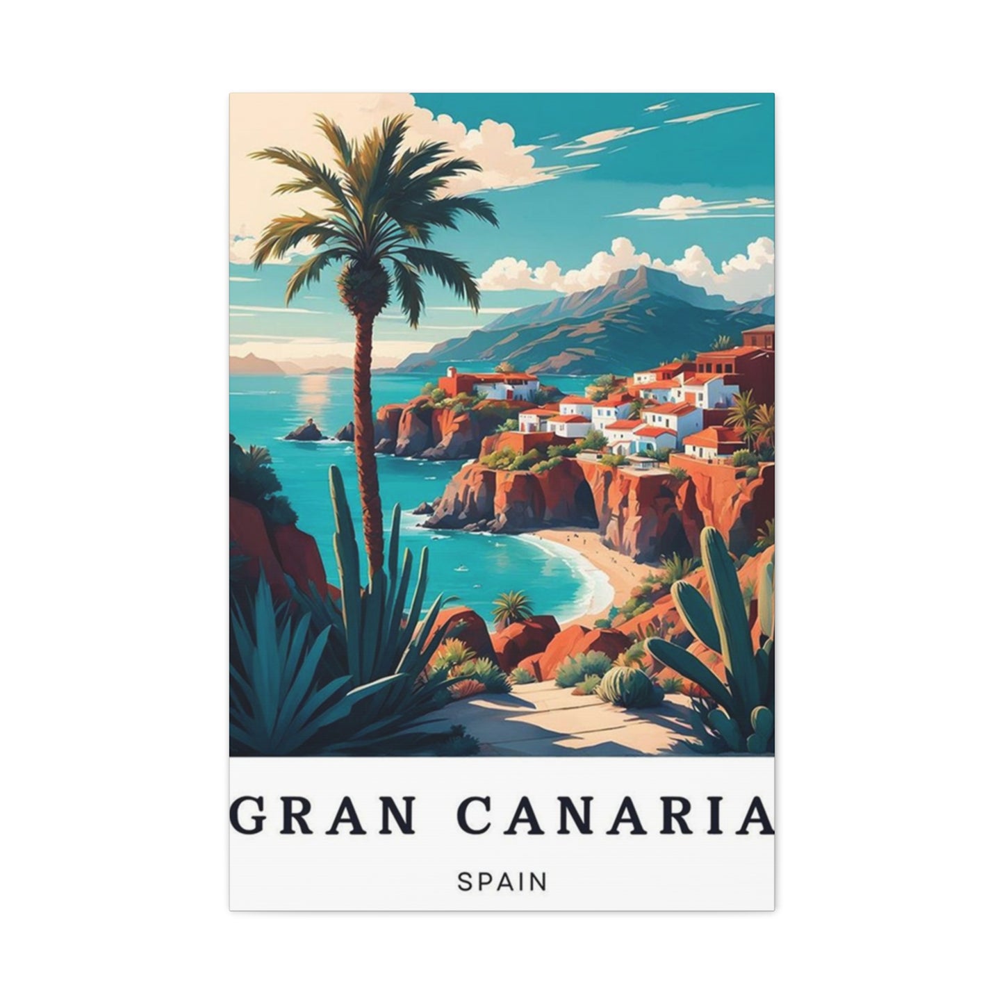 Gran Canaria Spain Poster Wall Art & Canvas Prints