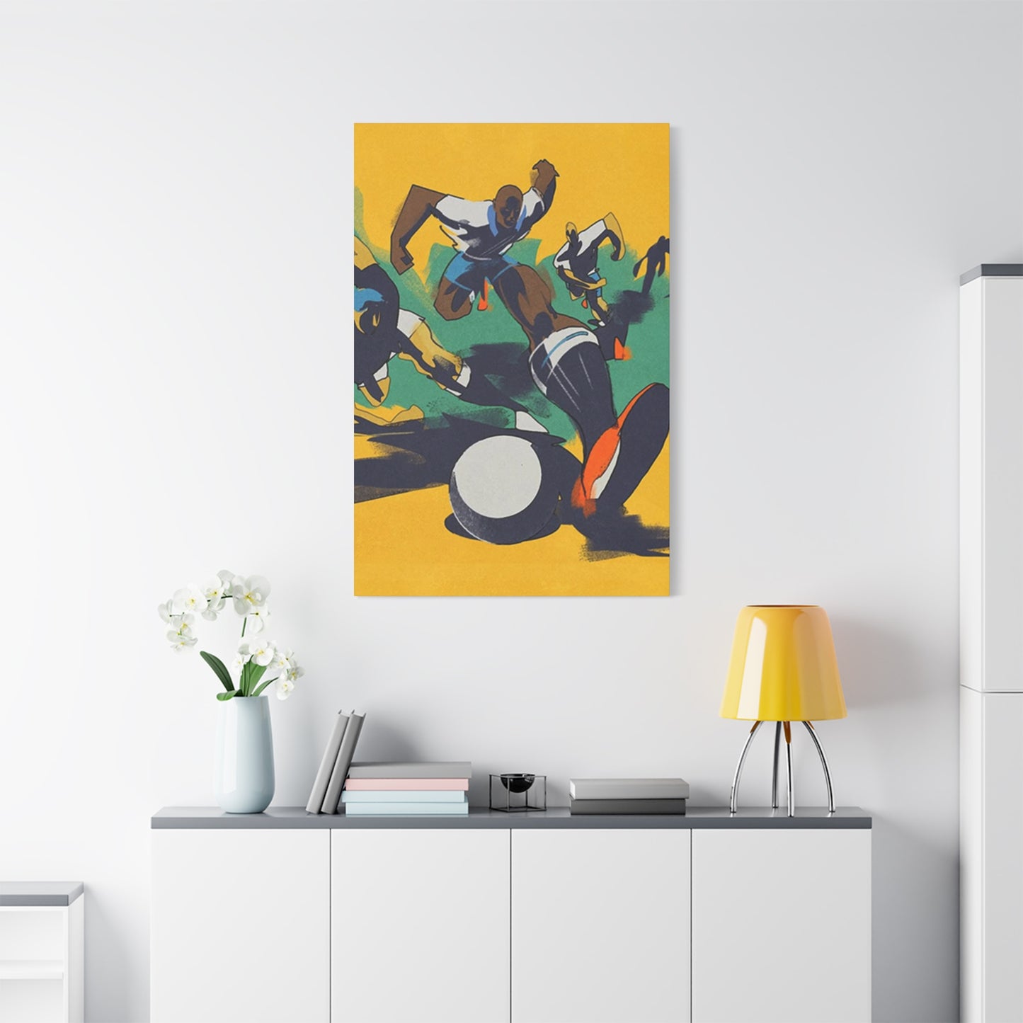 Soccer Animation Wall Art & Canvas Prints
