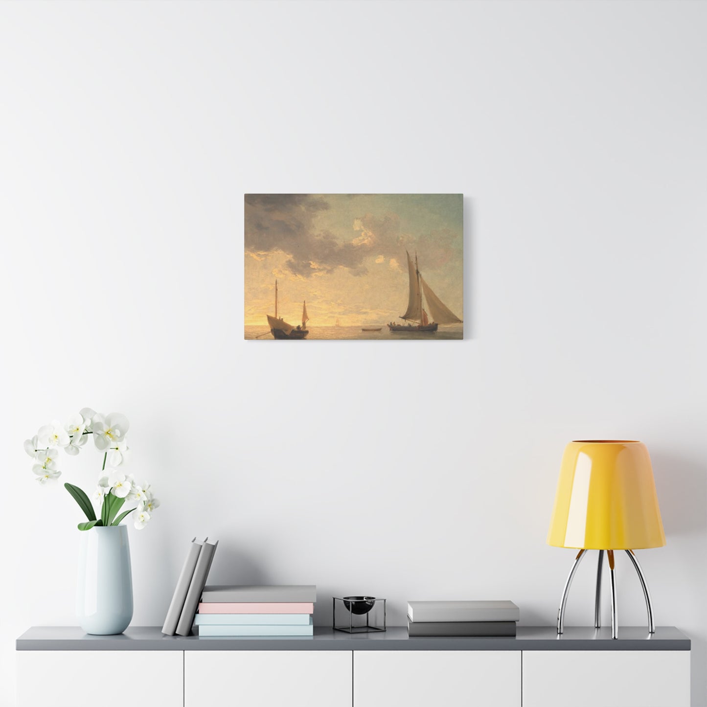 Ship In Sea Wall Art & Canvas Prints