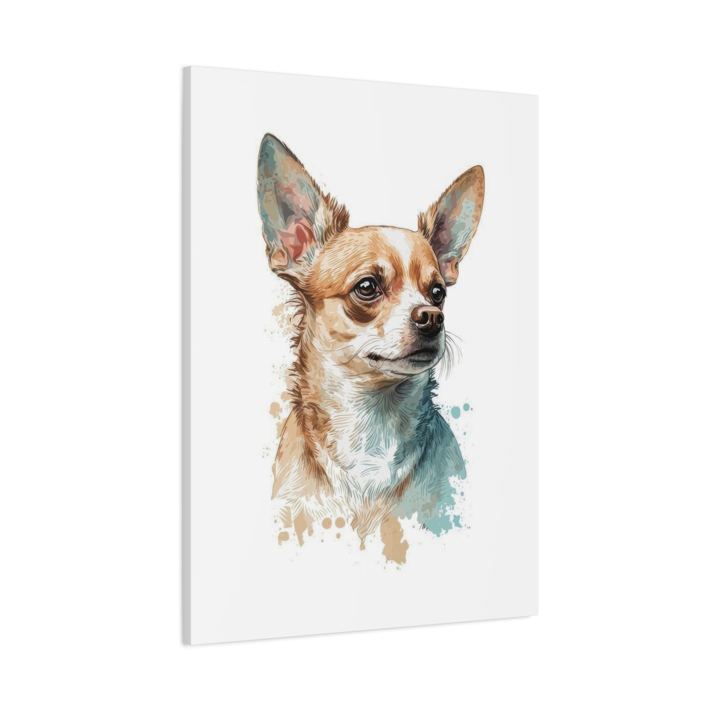 Chihuahua Portrait Dog Wall Art & Canvas Prints