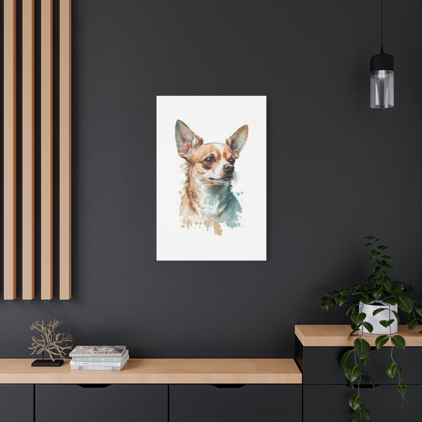 Chihuahua Portrait Dog Wall Art & Canvas Prints