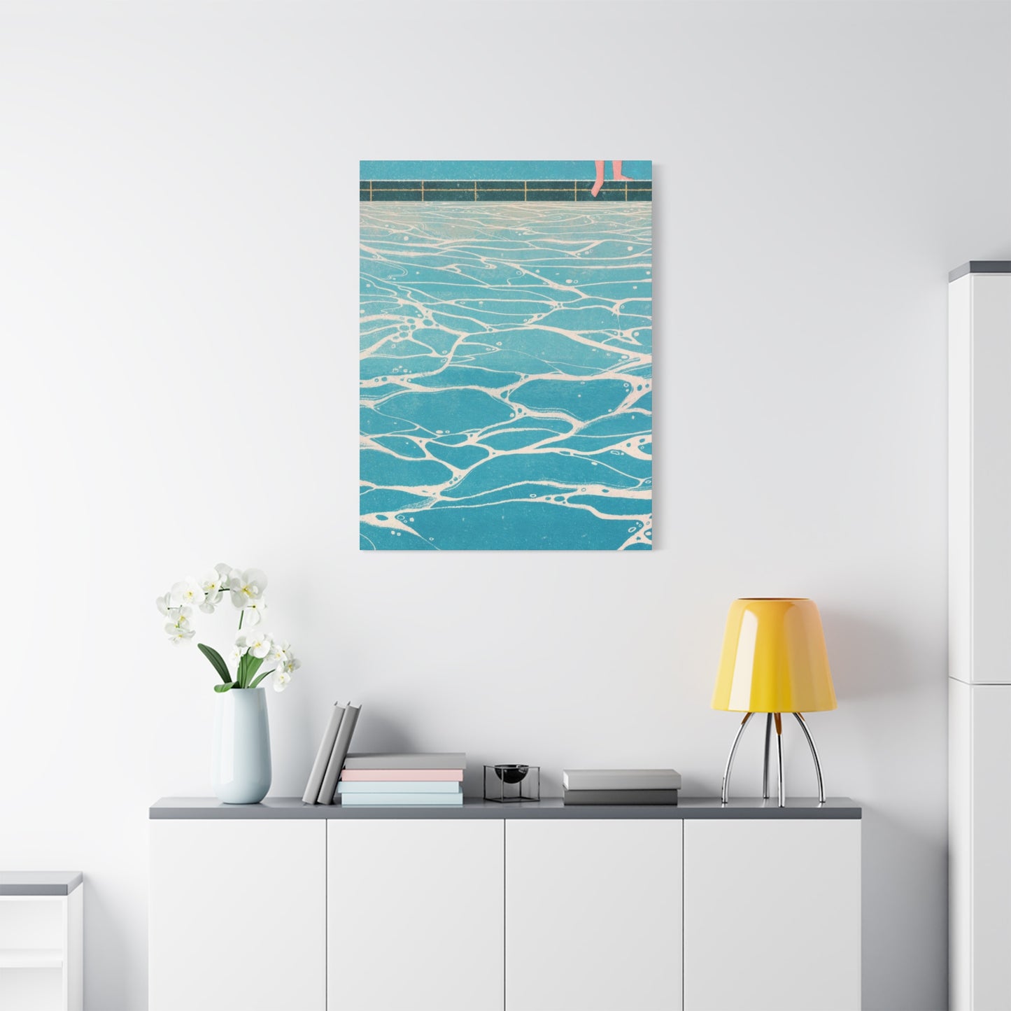 Water Cool Pattern Surface Wall Art & Canvas Prints