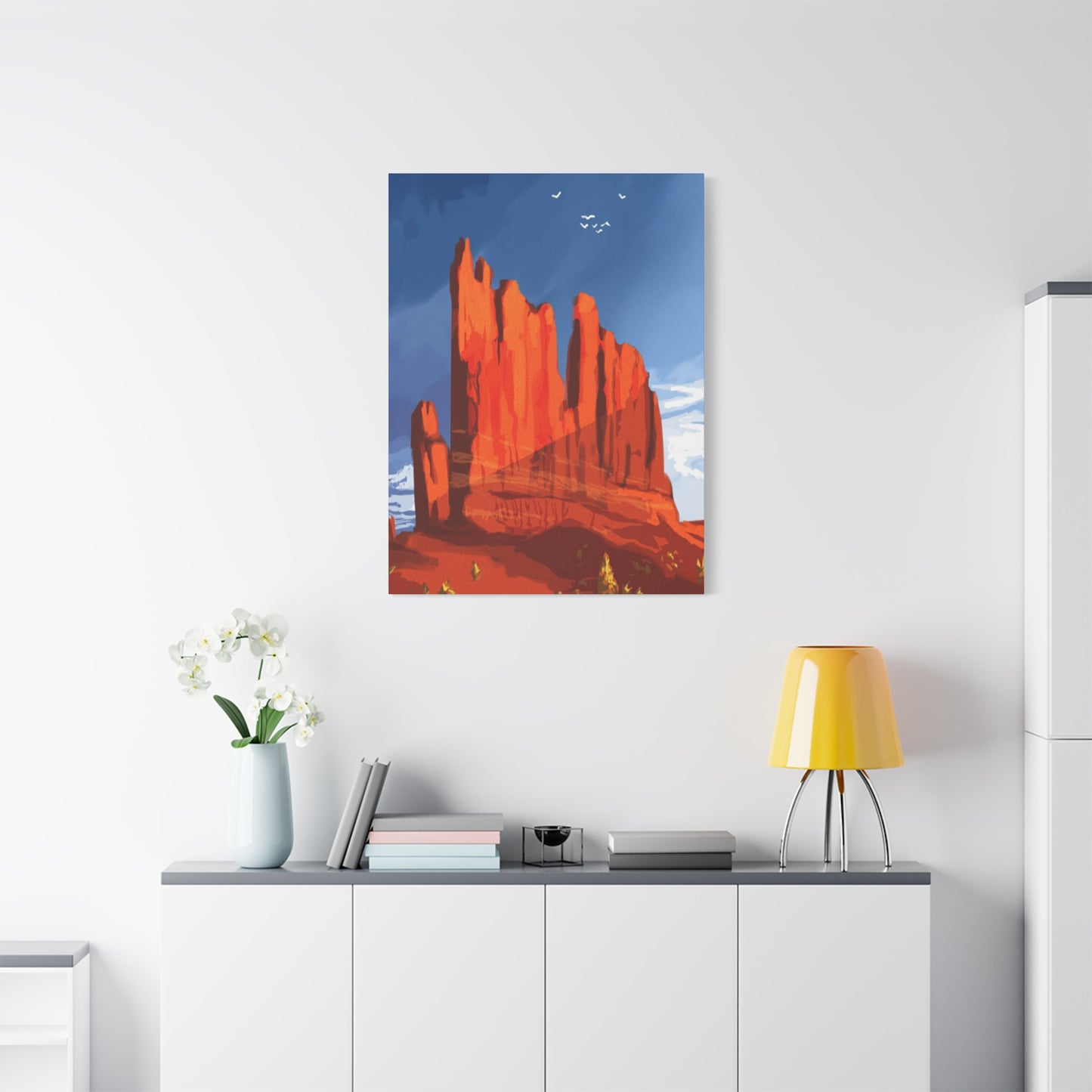 Abstract Arizona Canyon Mountain Wall Art & Canvas Prints