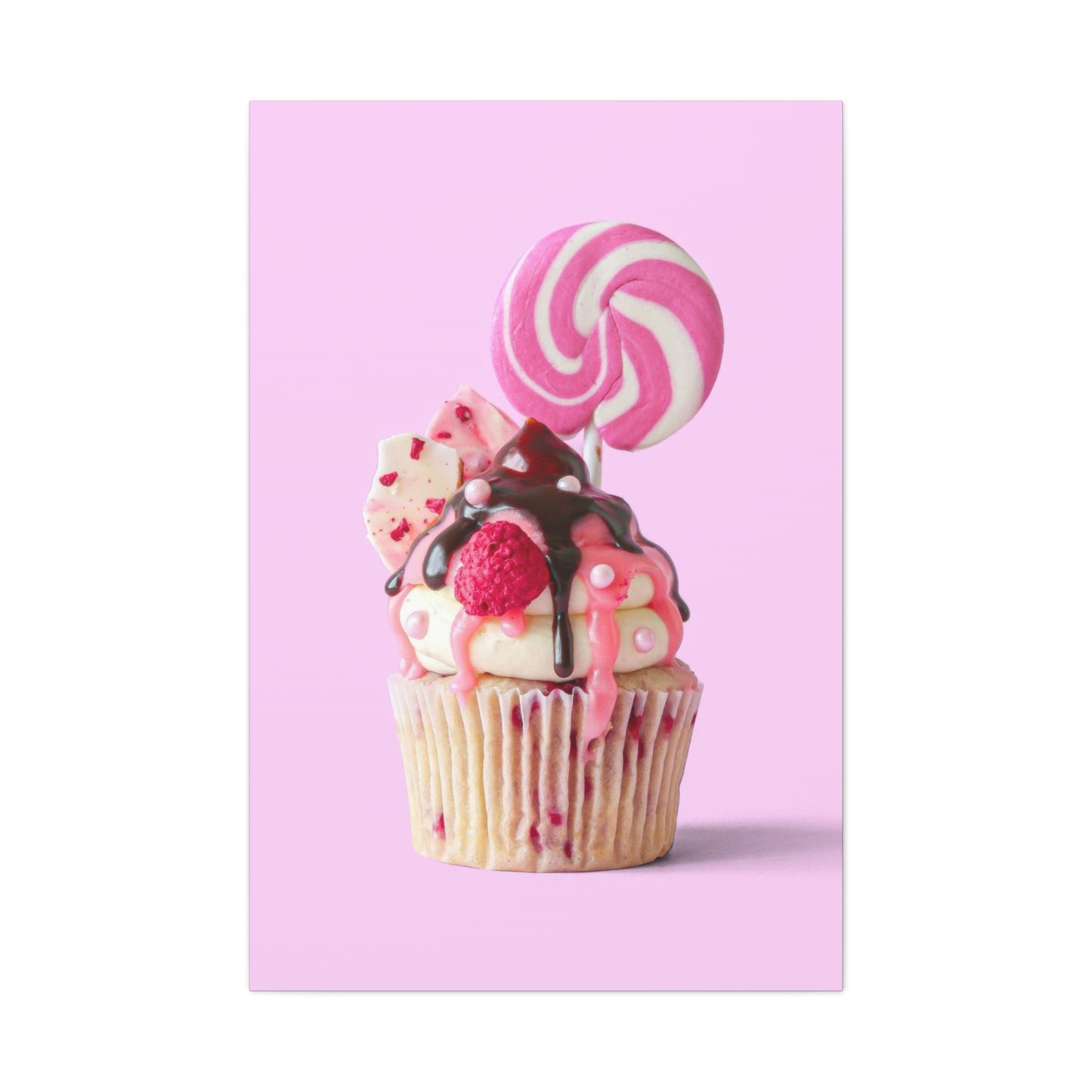 Candy Meadow Cupcake Wall Art & Canvas Prints
