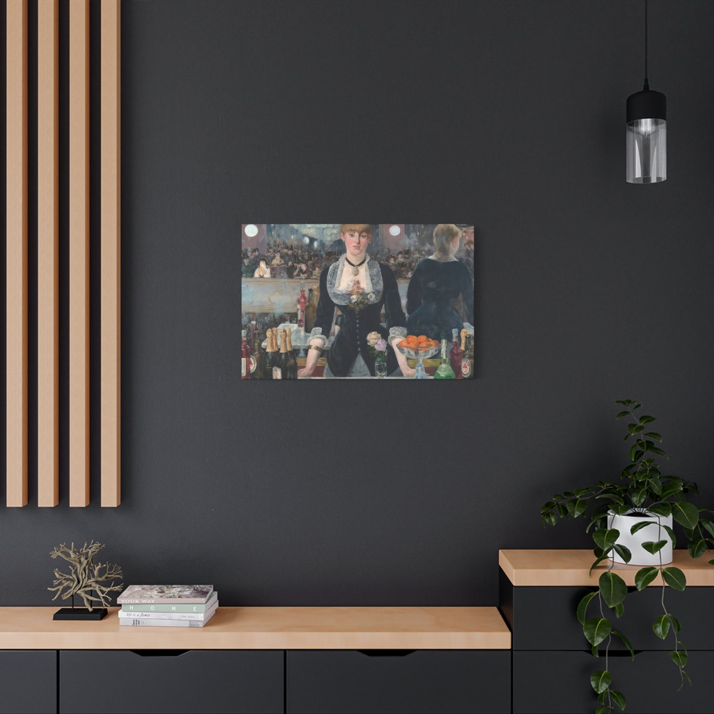 A Bar At The Folies Bergere Edouard Manet Impression Wall Art & Canvas Prints