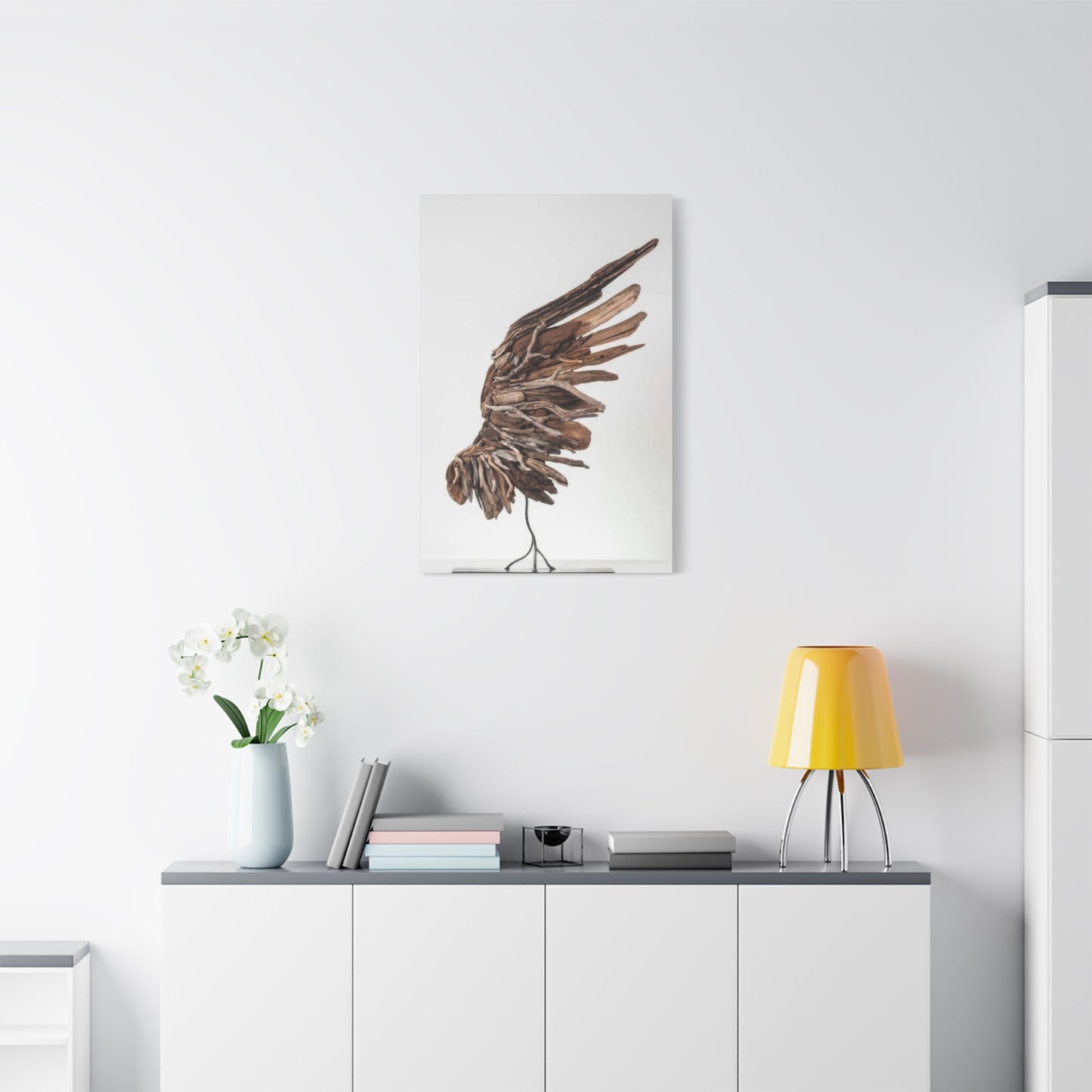 Driftwood Wing Wall Art & Canvas Prints
