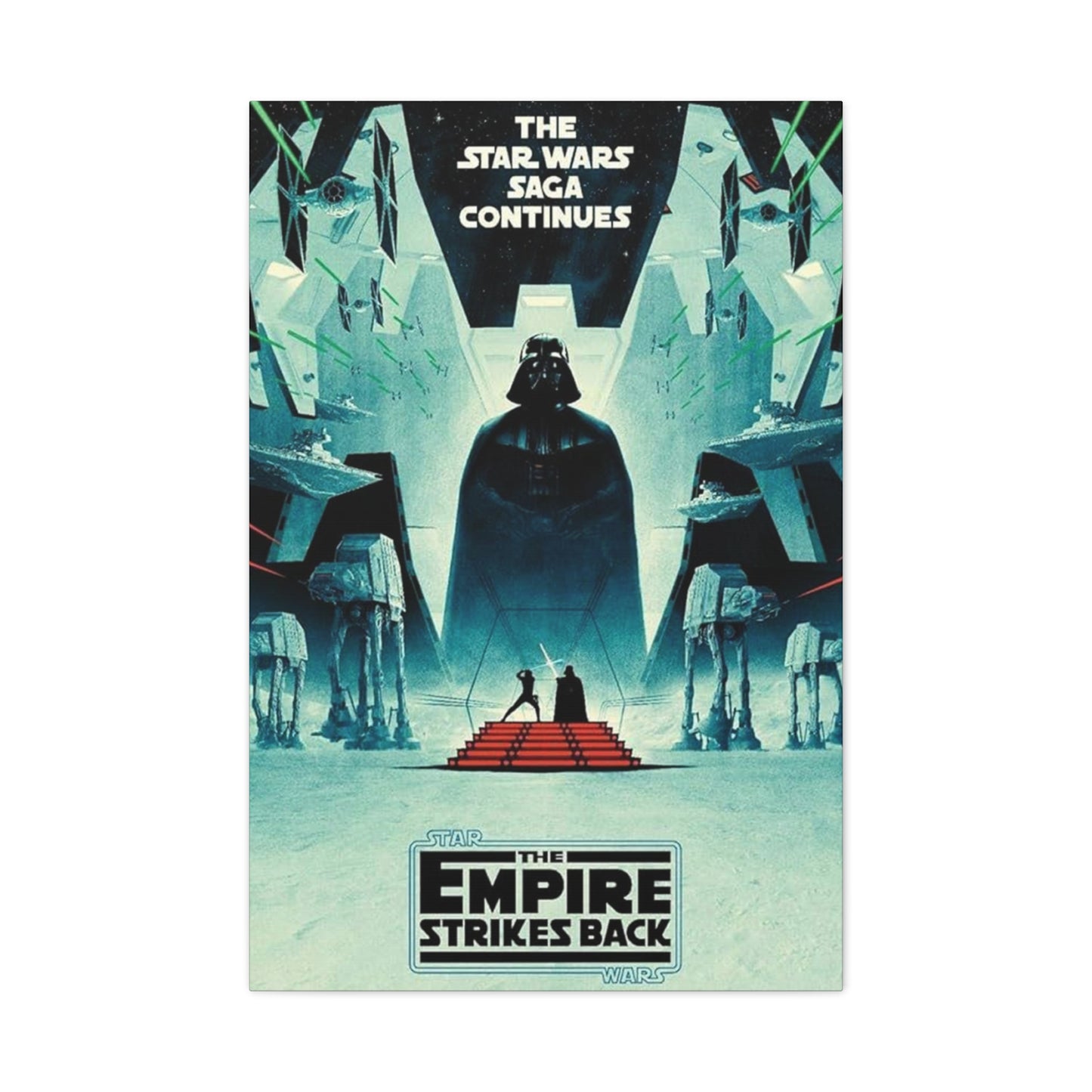 Star Wars Saga Continues Wall Art & Canvas Prints