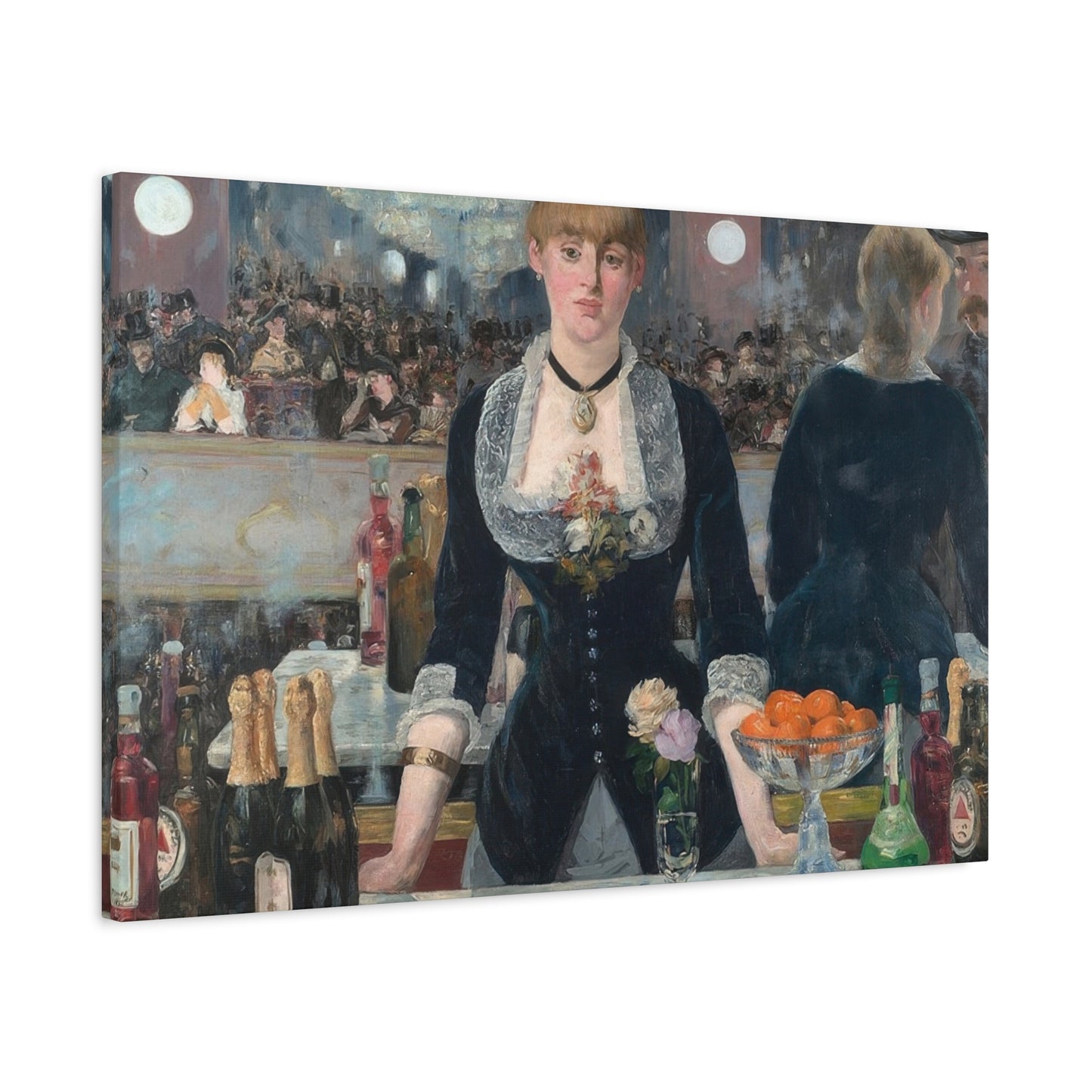 A Bar At The Folies Bergere Edouard Manet Impression Wall Art & Canvas Prints