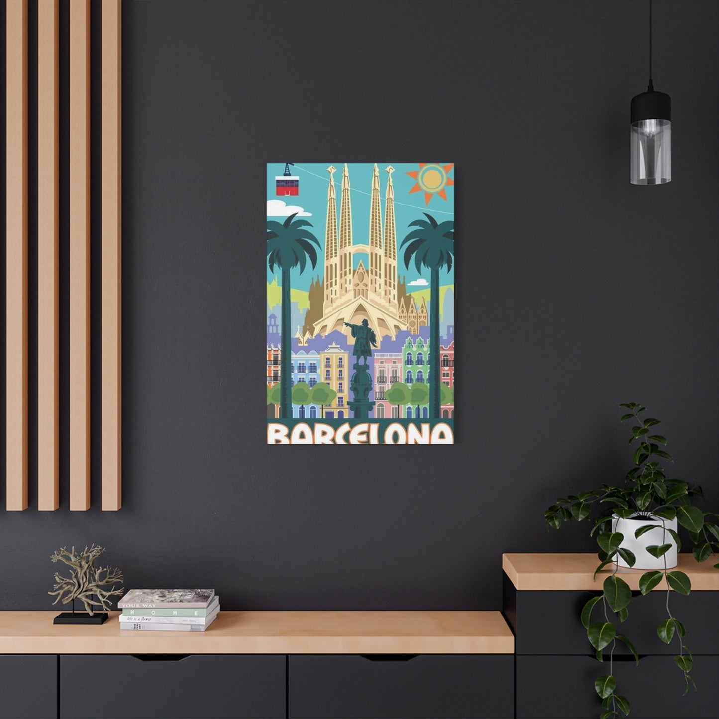 Barcelona City Of Spain Wall Art & Canvas Prints