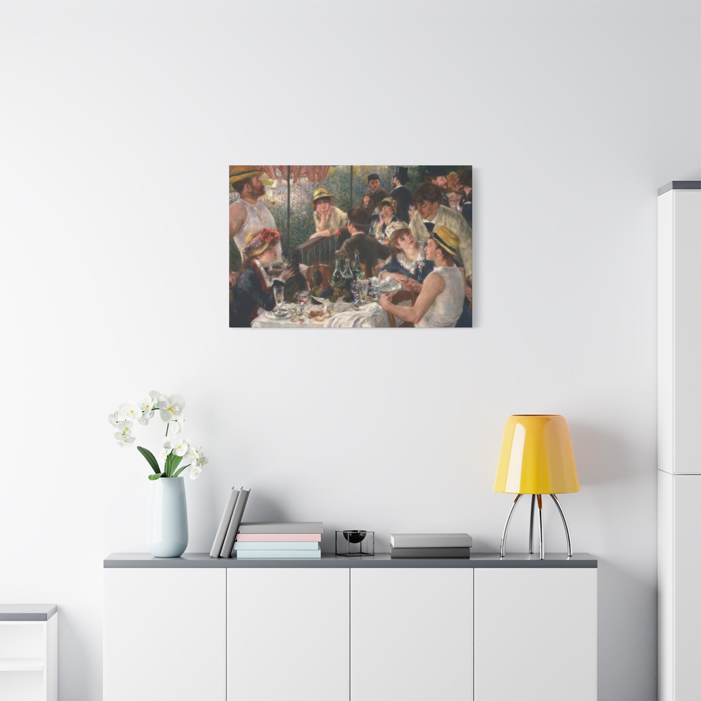 Luncheon Of The Boating Party Impression Wall Art & Canvas Prints