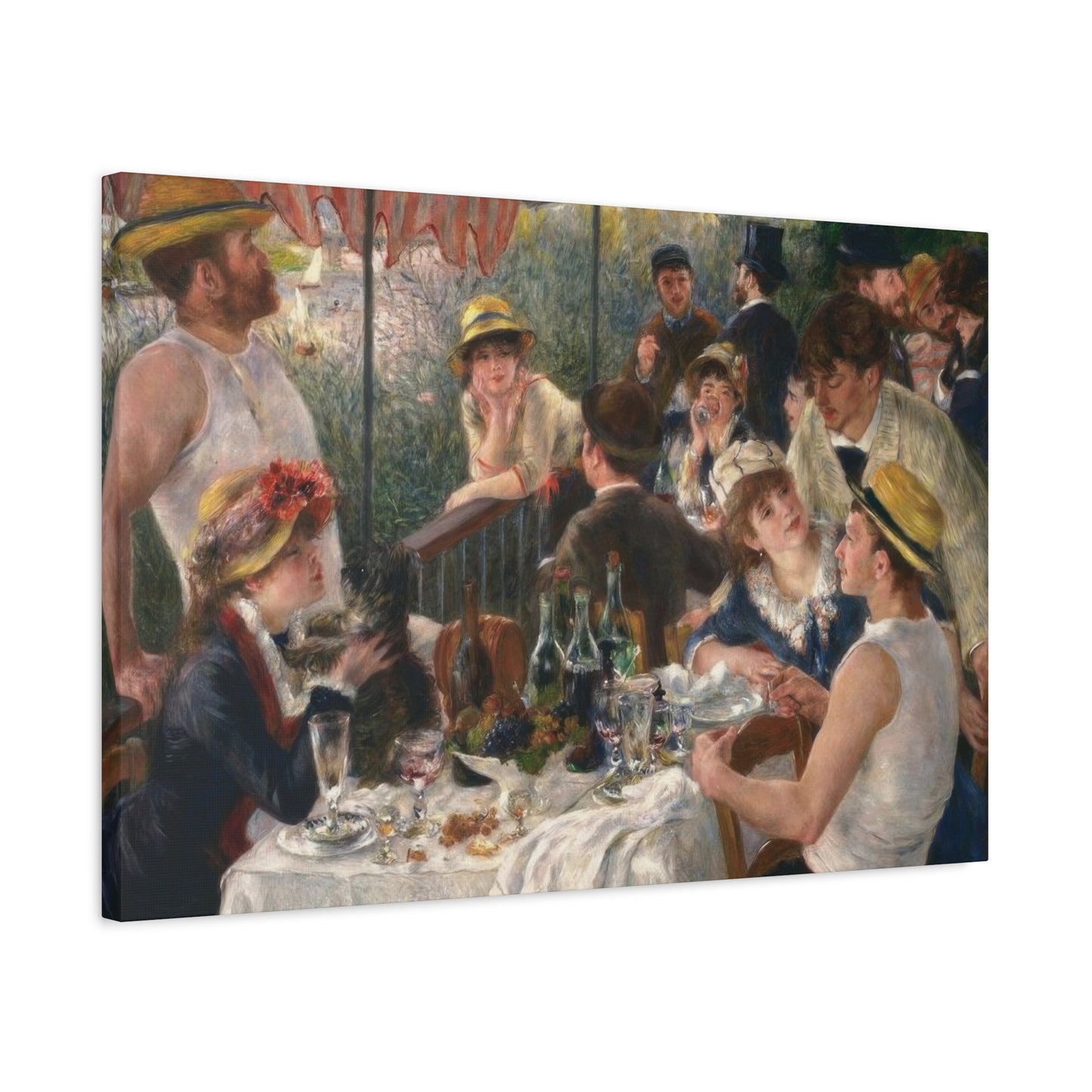 Luncheon Of The Boating Party Impression Wall Art & Canvas Prints