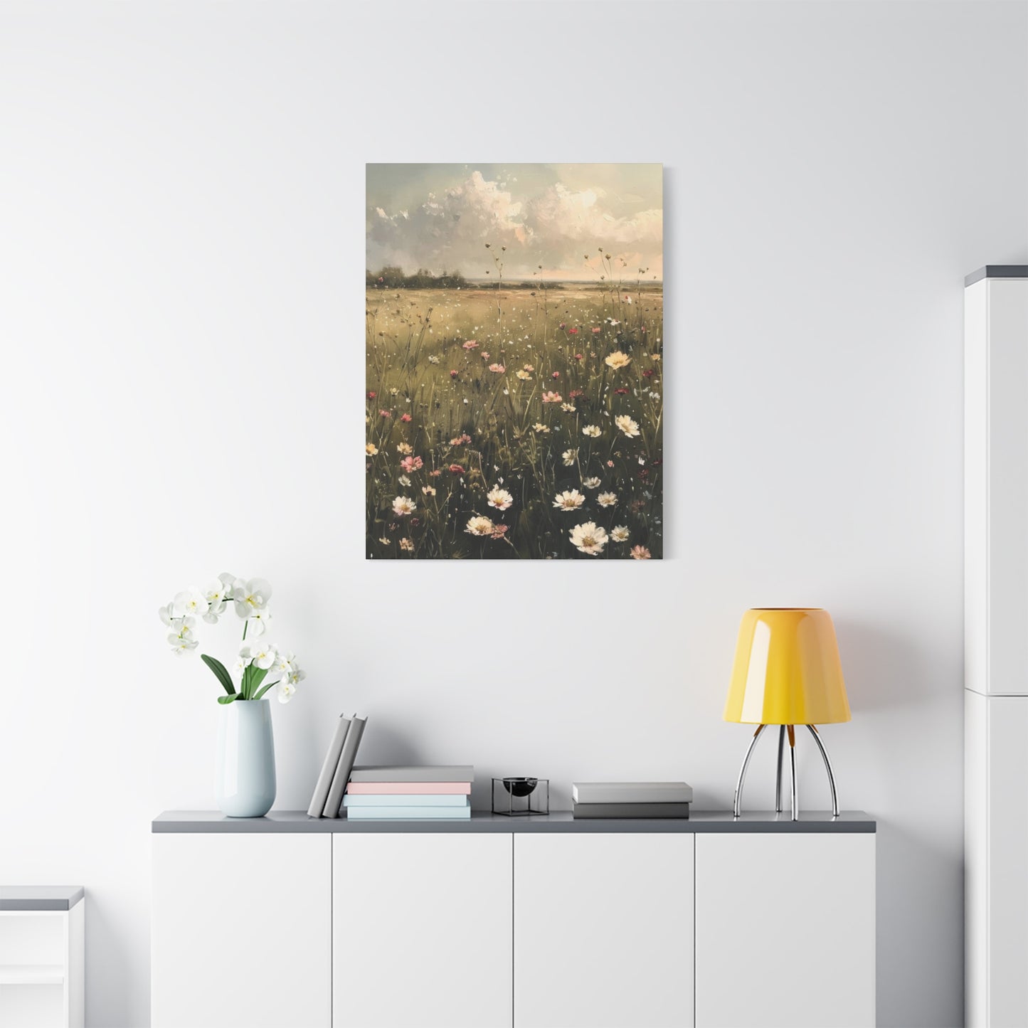 Wildflower Field Countryside Wall Art & Canvas Prints