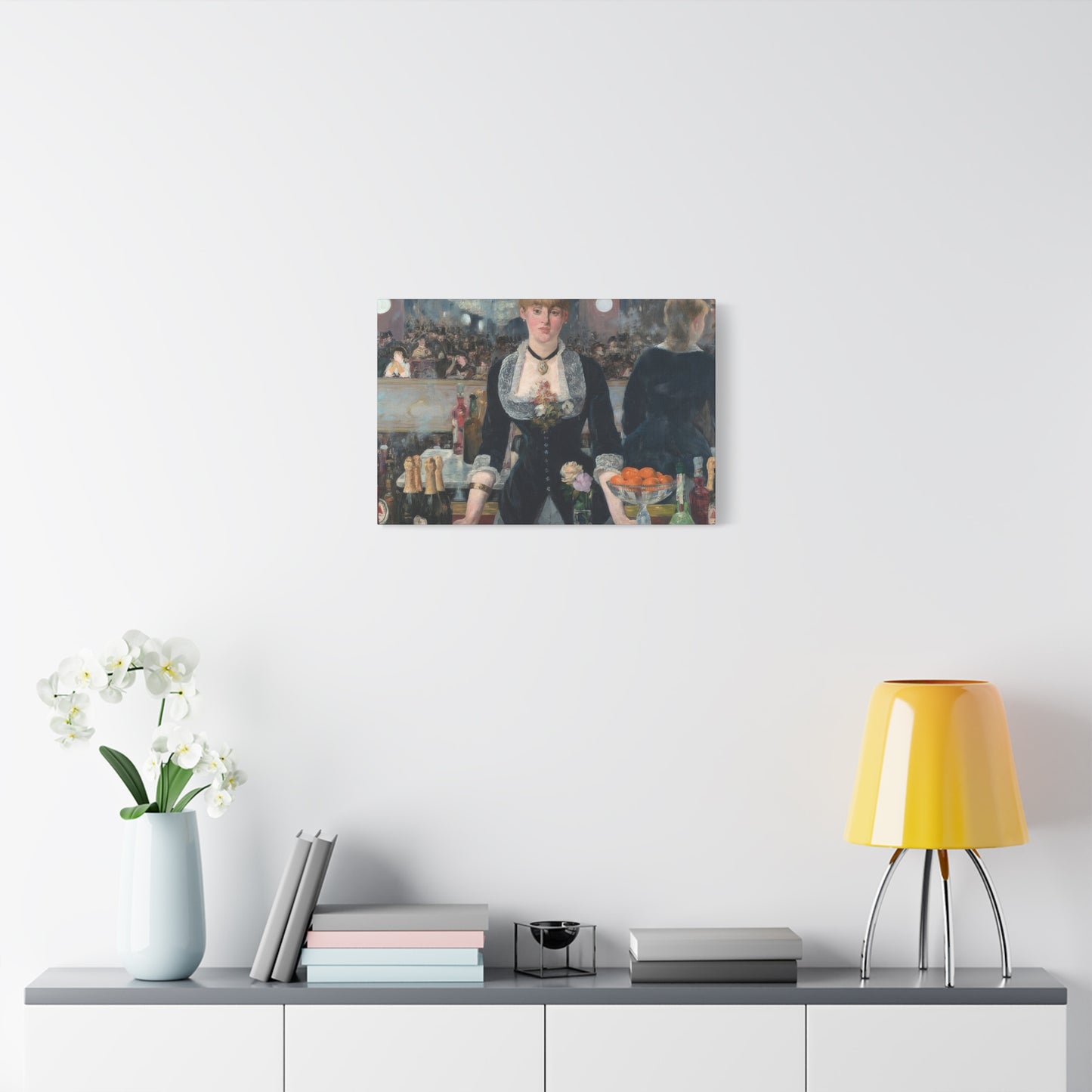 A Bar At The Folies Bergere Edouard Manet Impression Wall Art & Canvas Prints