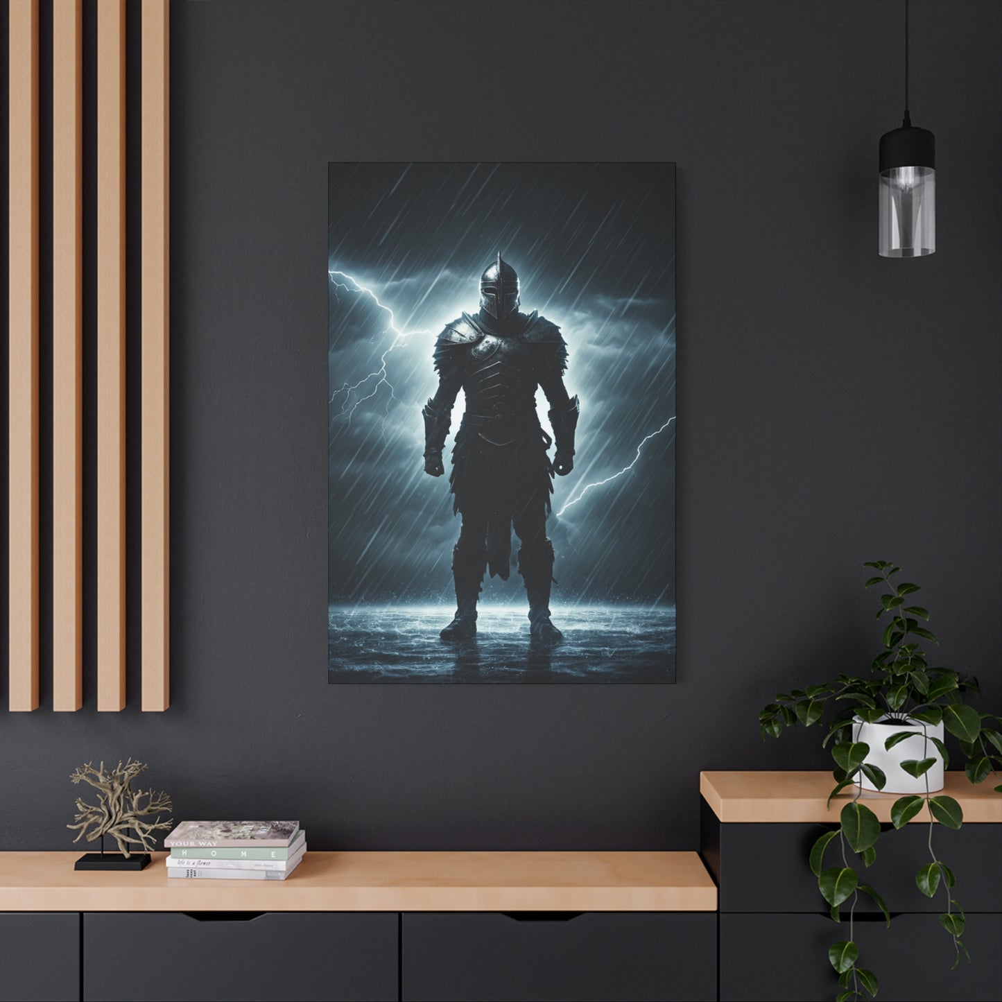 Stormbound Warrior Wall Art & Canvas Prints