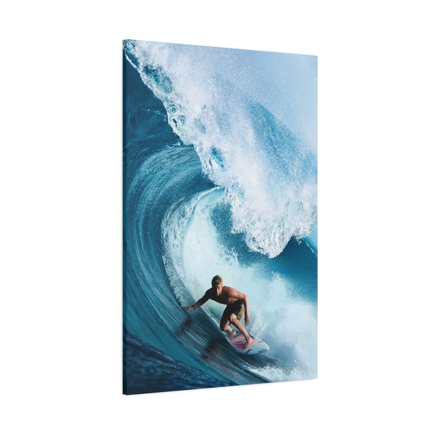 Large Surfing Wave Wall Art & Canvas Prints