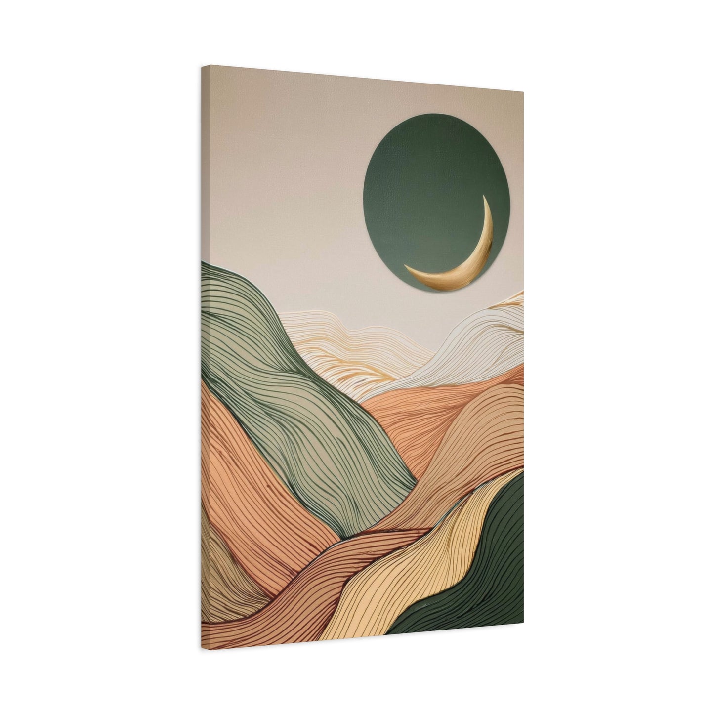 Abstract Landscape Earth Tones Wall Art & Canvas Prints