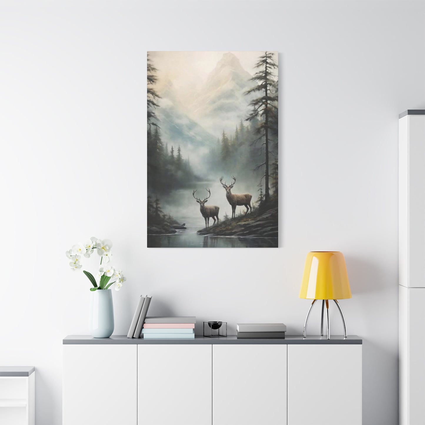 Reindeer Family Wall Art & Canvas Prints