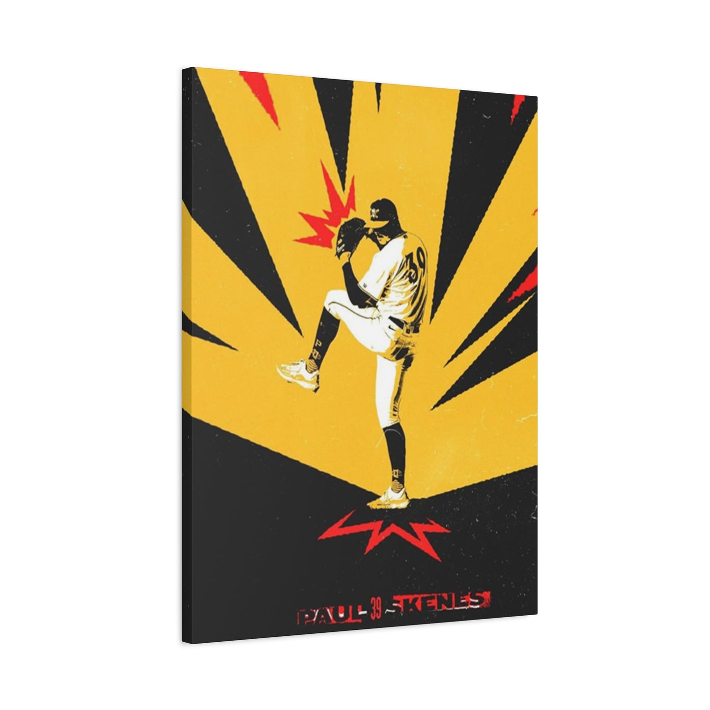 Baseball Game Play Poster Wall Art & Canvas Prints