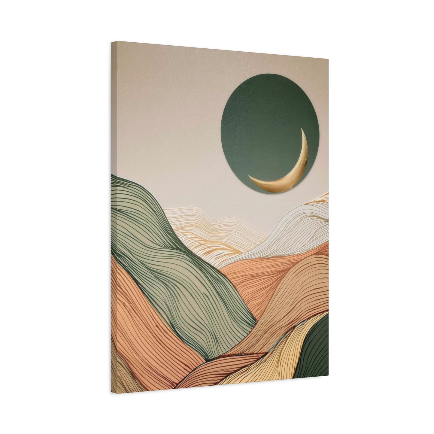 Abstract Landscape Earth Tones Wall Art & Canvas Prints