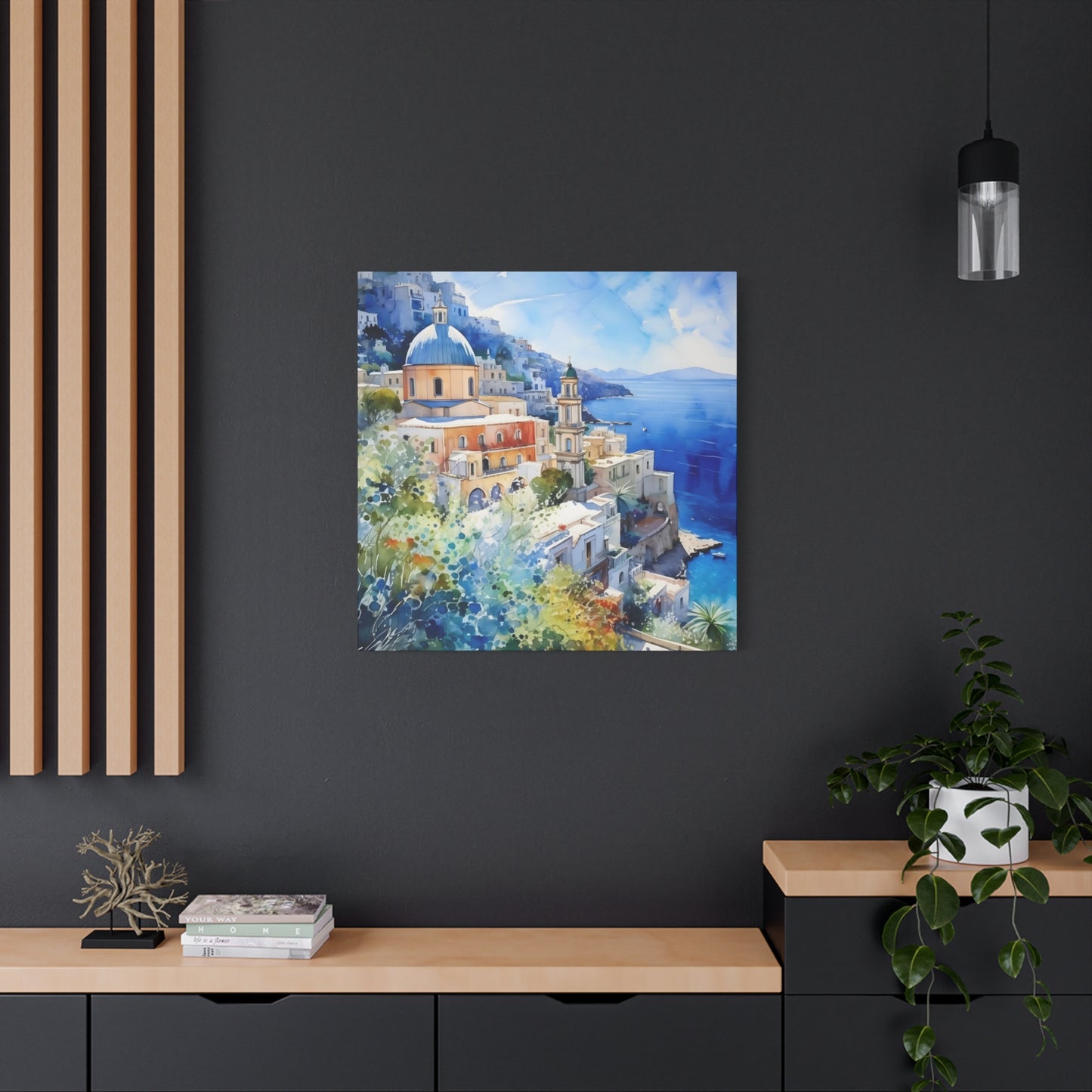 Italy Blue Wall Art & Canvas Prints