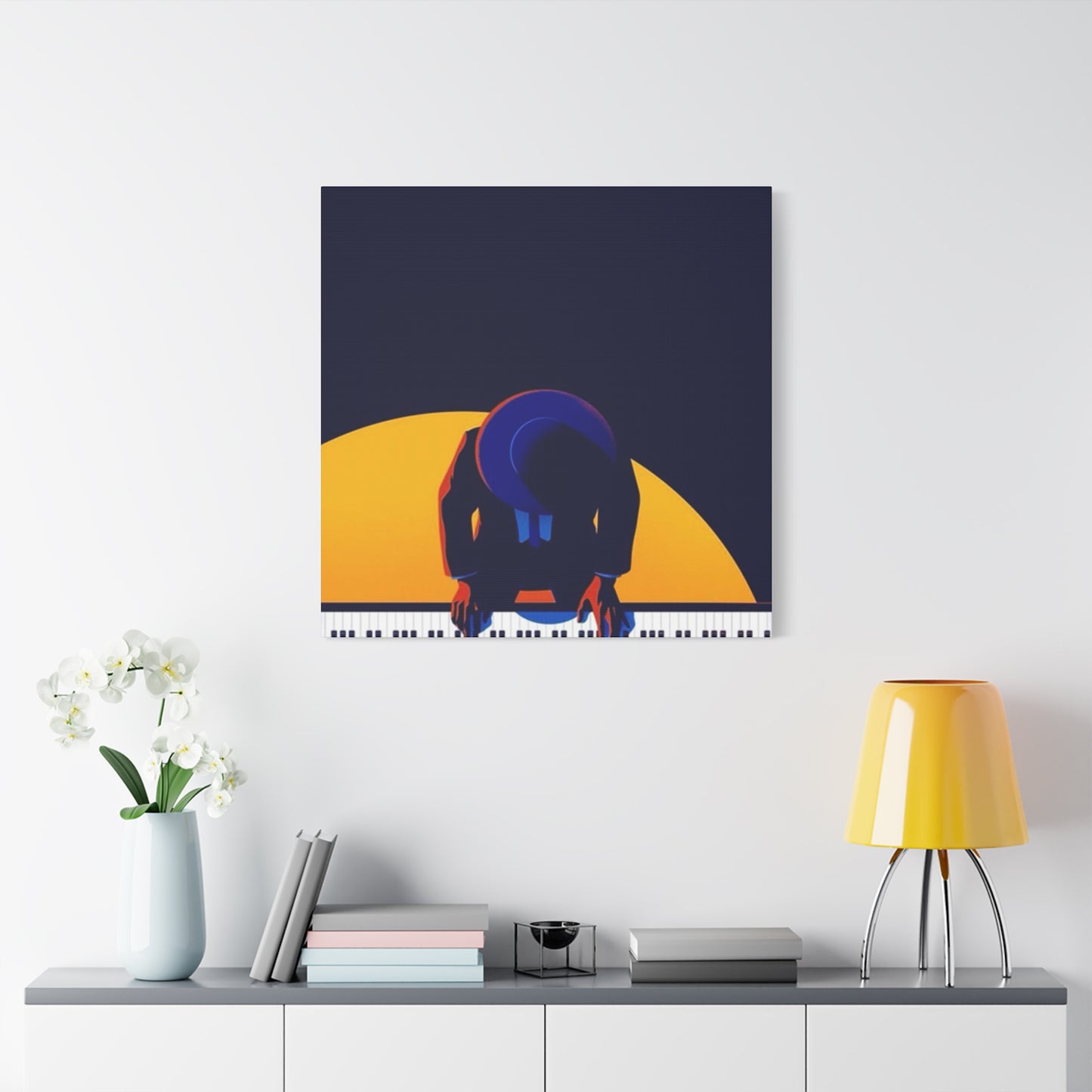 Artist Playing Piano Wall Art & Canvas Prints