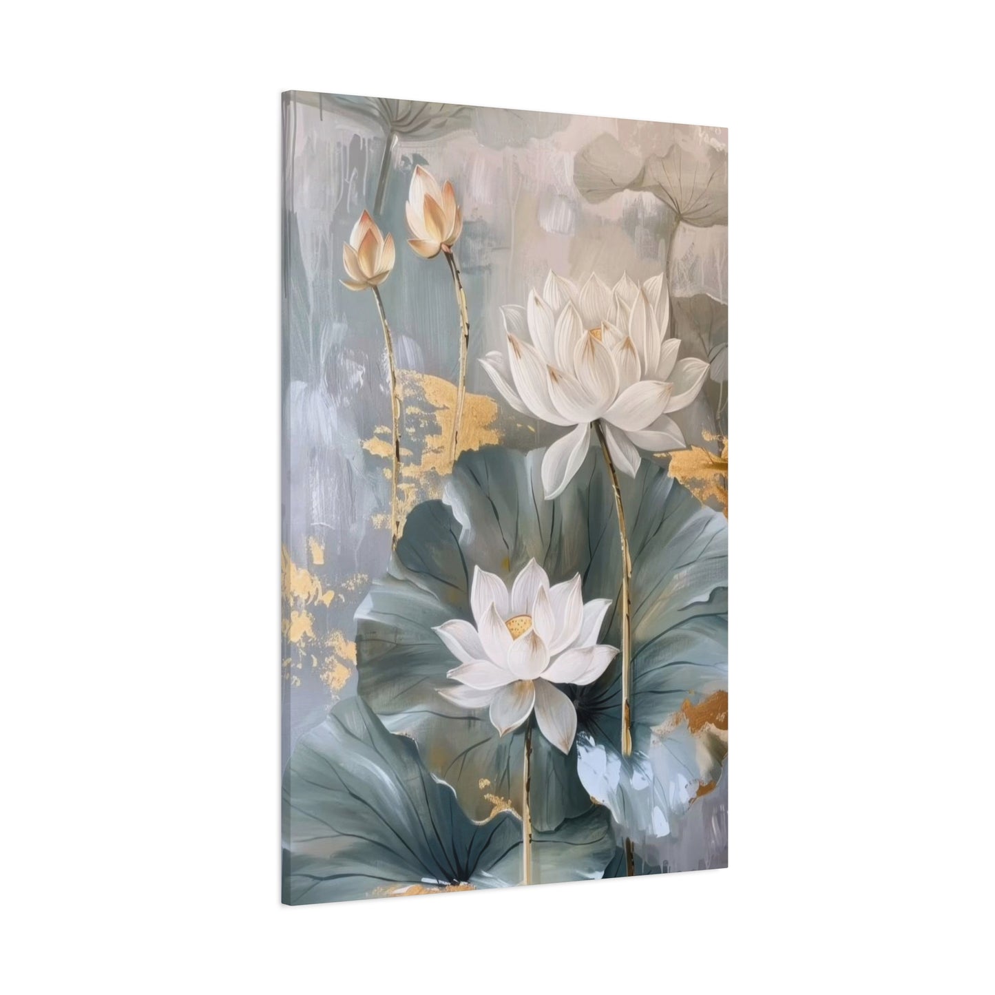 White Flower Earthy Opulence Wall Art & Canvas Prints