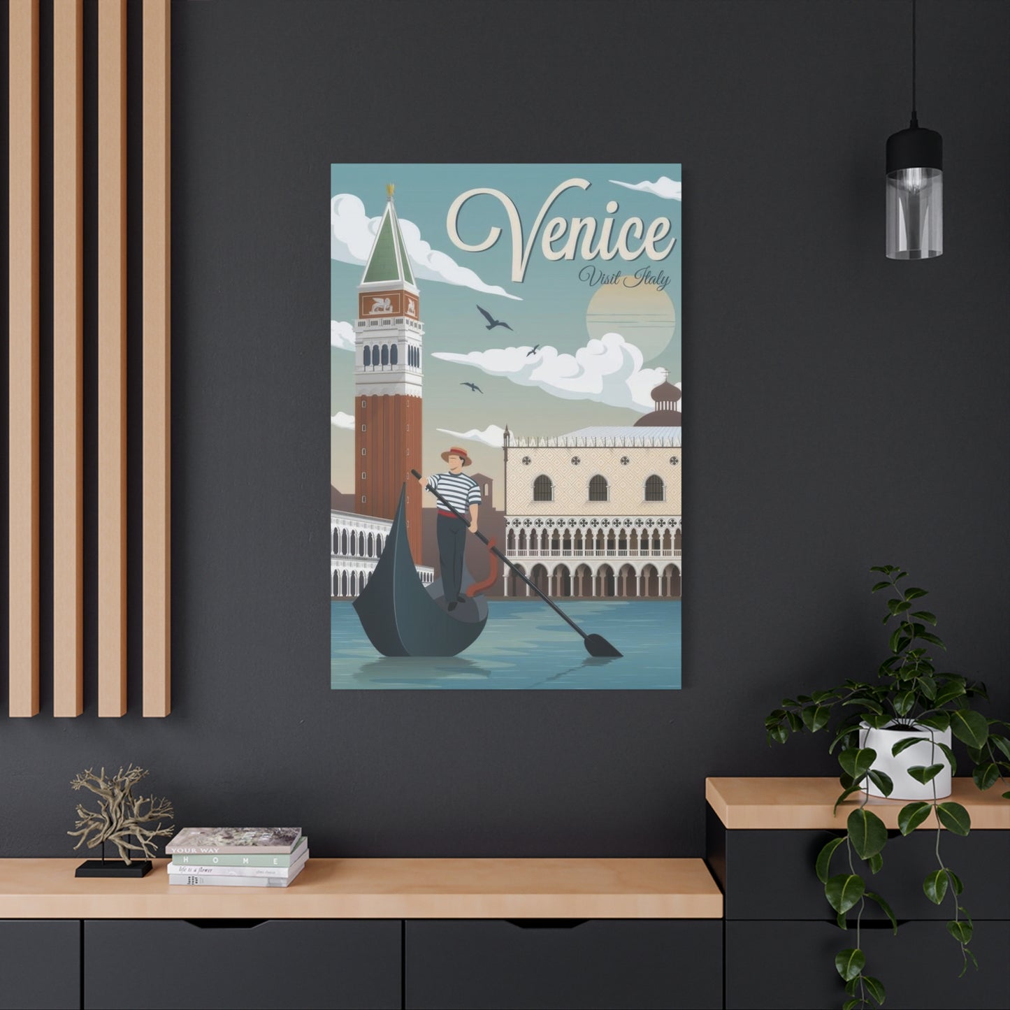 Visit Venice Travel Italy Wall Art & Canvas Prints