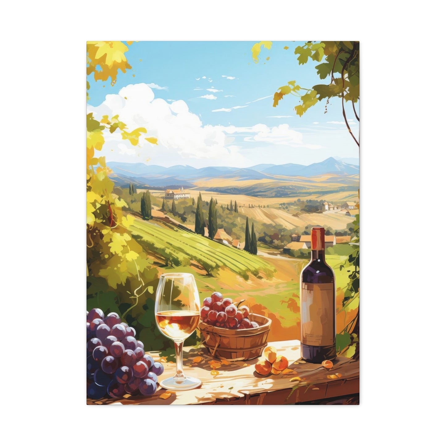 Wine Fruits Farm Wall Art & Canvas Prints