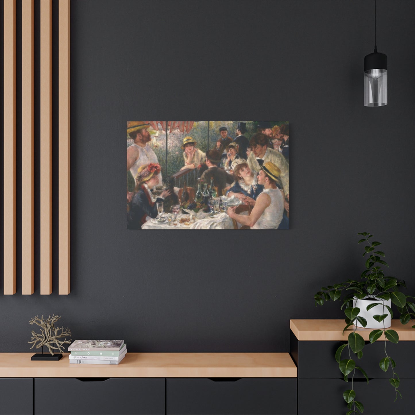 Luncheon Of The Boating Party Impression Wall Art & Canvas Prints