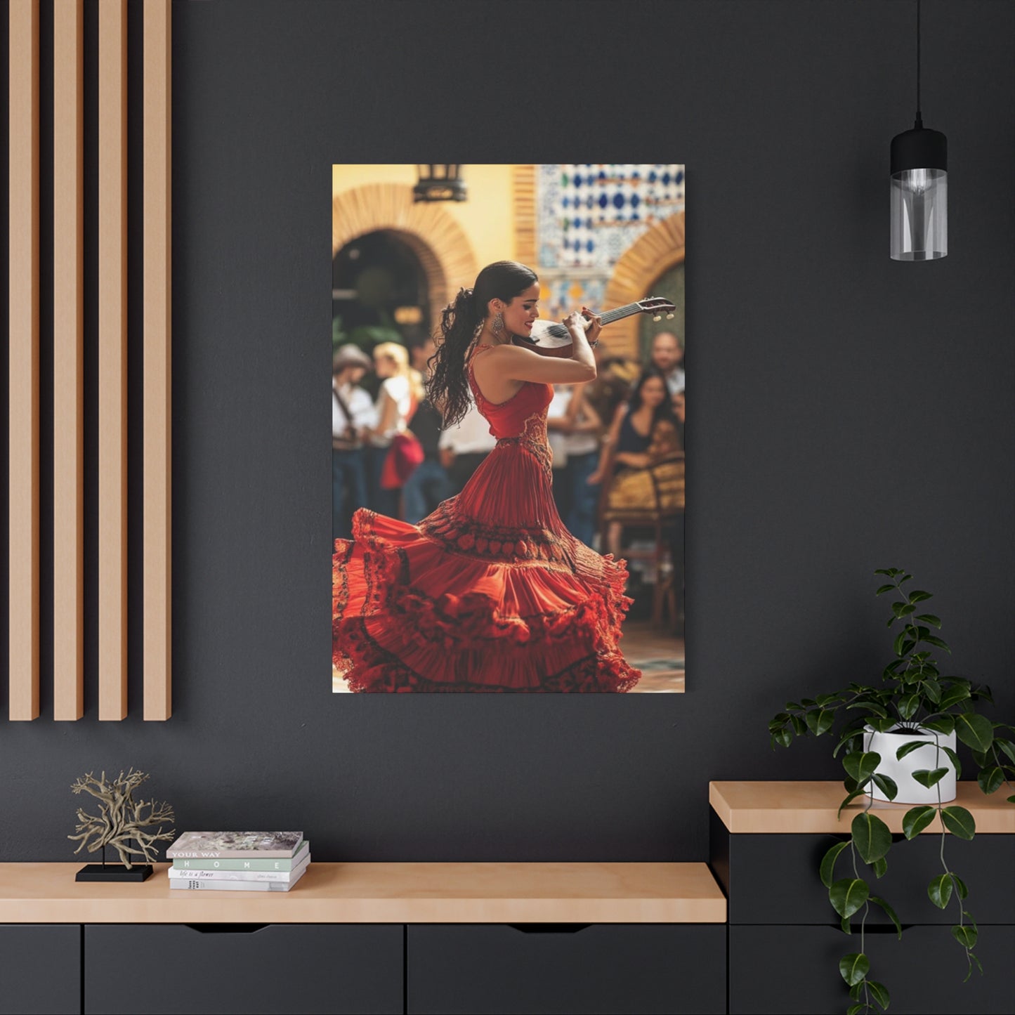 Spain Traditional Dance Wear Wall Art & Canvas Prints