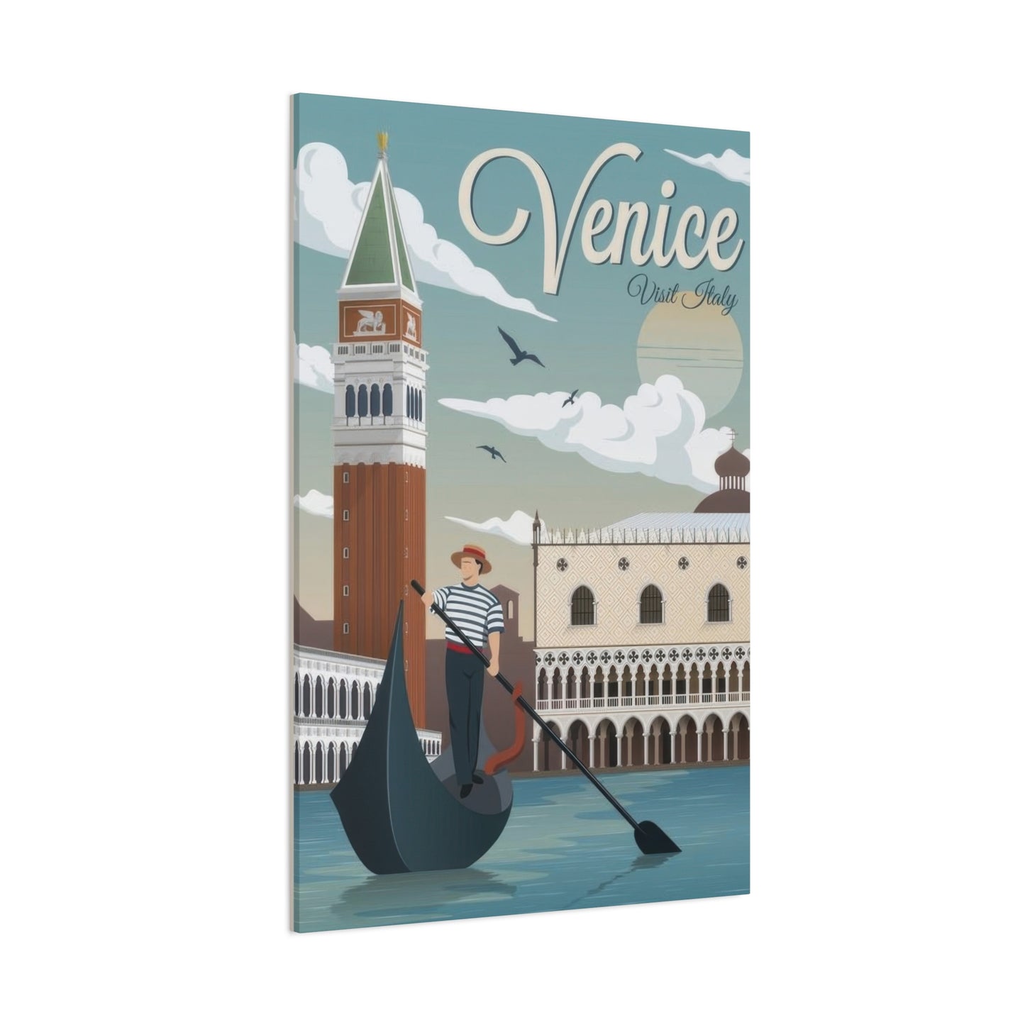 Visit Venice Travel Italy Wall Art & Canvas Prints
