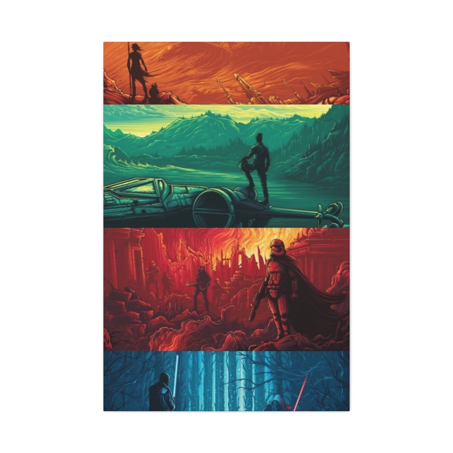 Star Wars Poster Wall Art & Canvas Prints