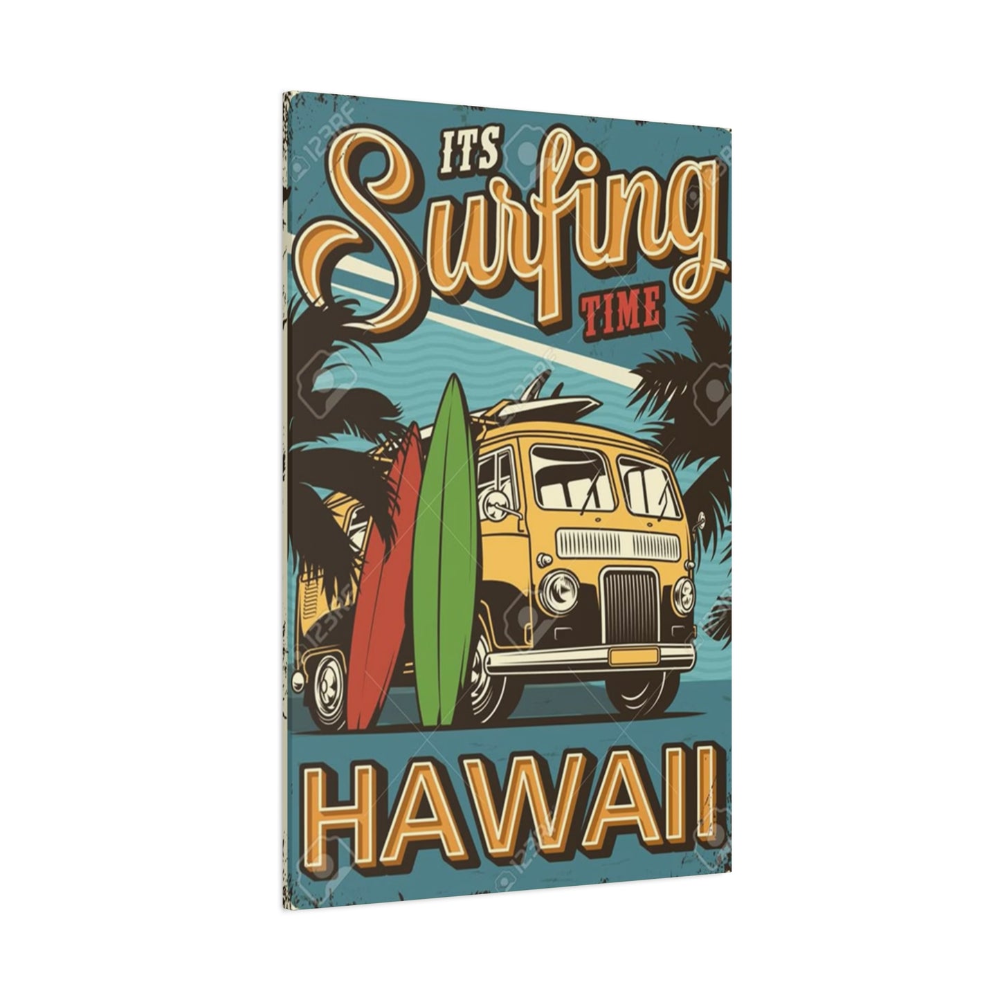 Hawaii Surfing Wall Art & Canvas Prints