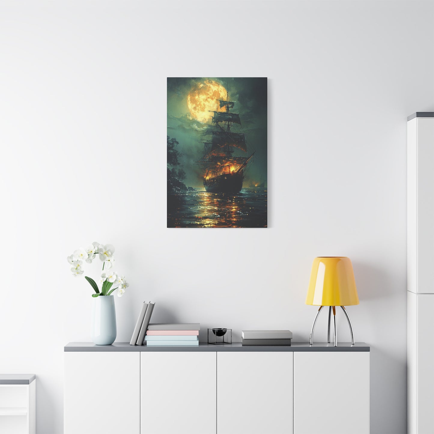 Large Ship Sailing Painting Wall Art & Canvas Prints