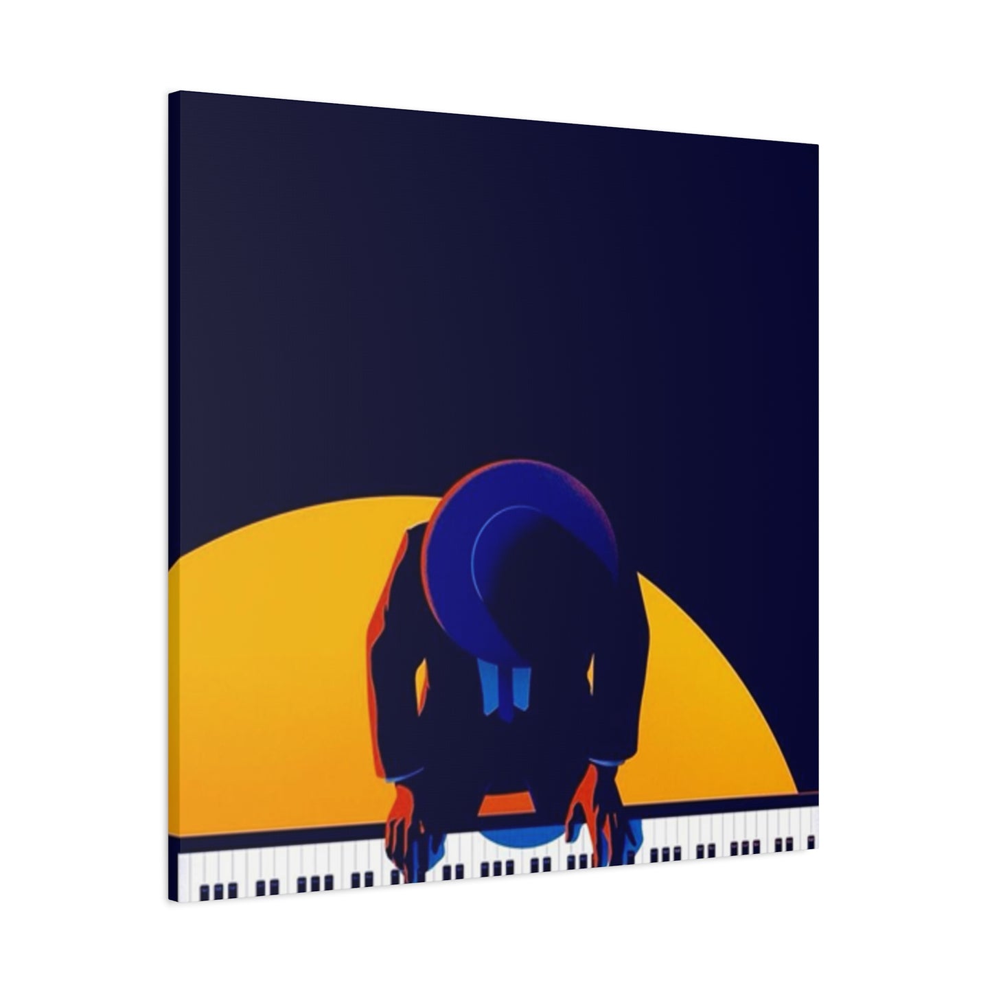 Artist Playing Piano Wall Art & Canvas Prints