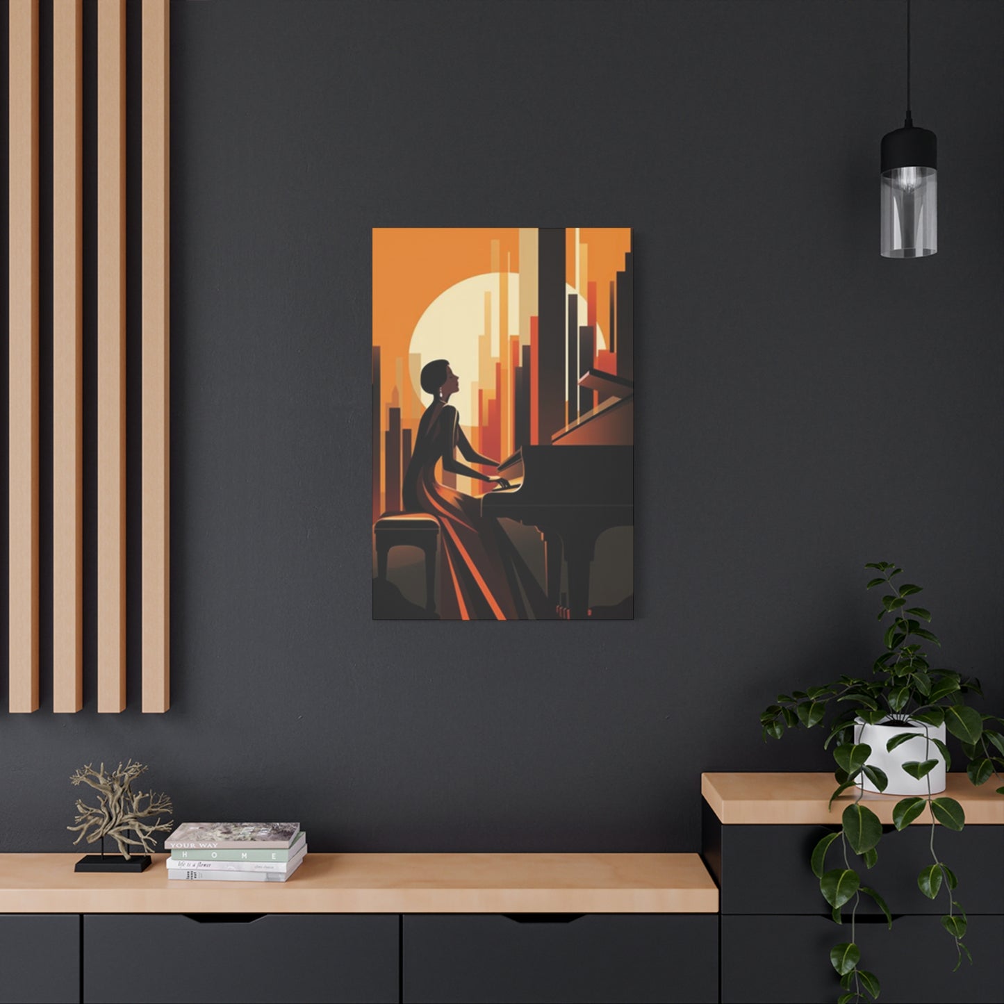 Women Playing Piano Wall Art & Canvas Prints