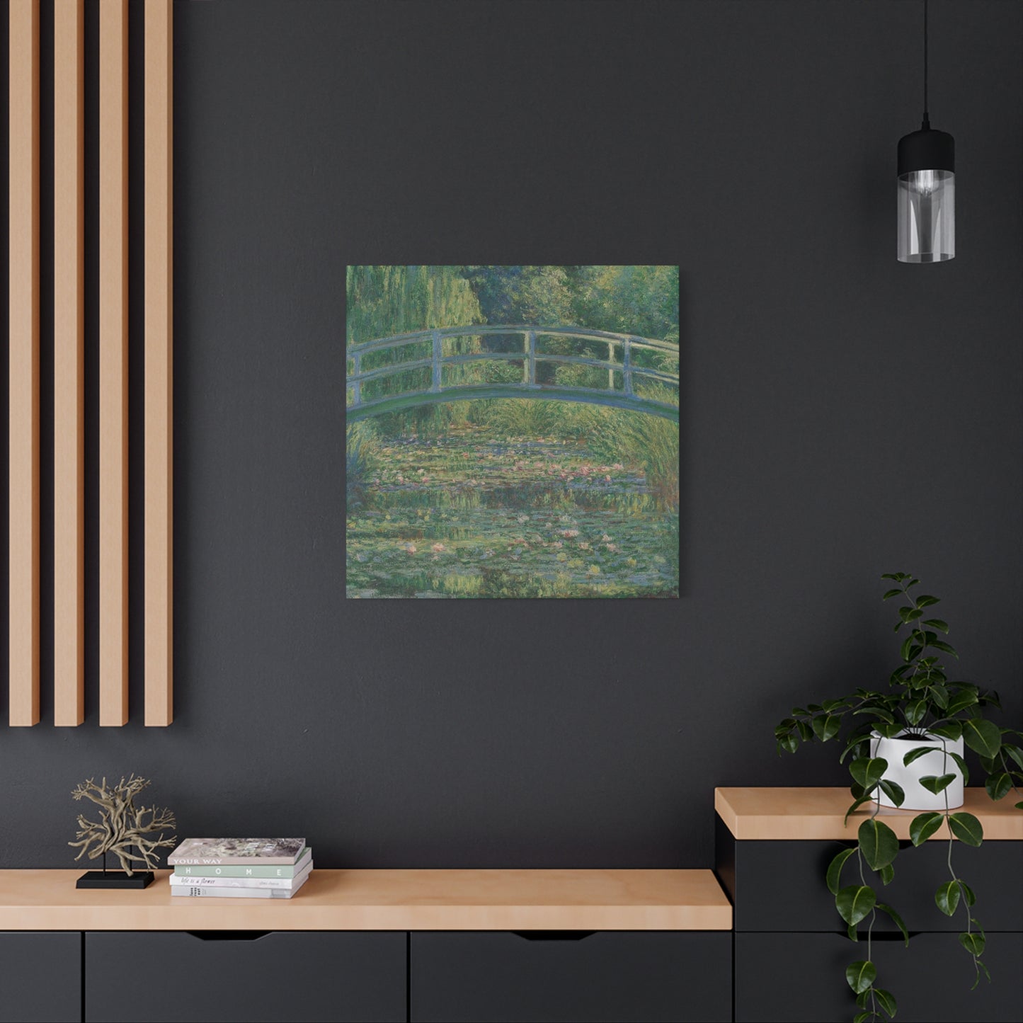 The Water Lilly Pond Impressionism Wall Art & Canvas Prints