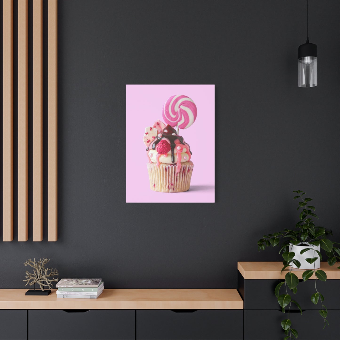Candy Meadow Cupcake Wall Art & Canvas Prints