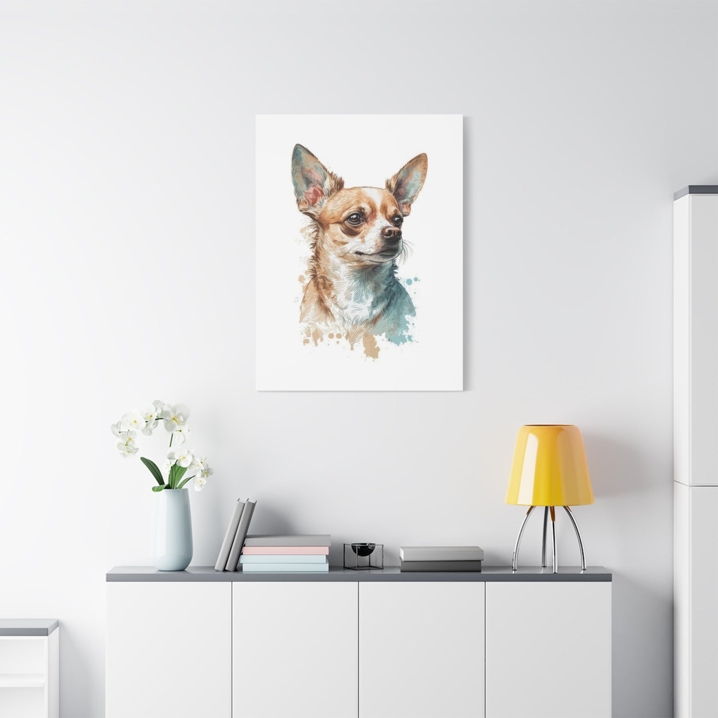 Chihuahua Portrait Dog Wall Art & Canvas Prints
