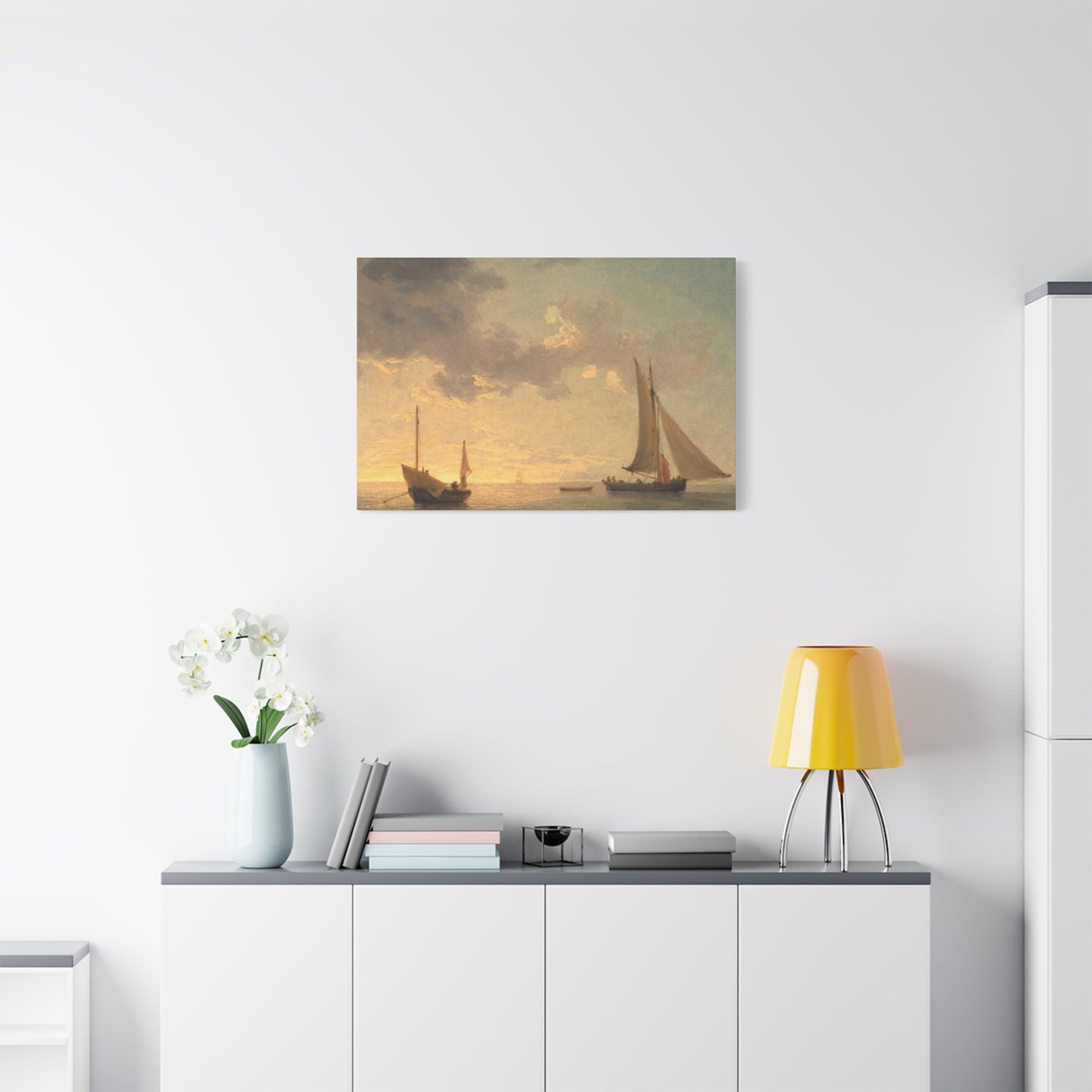 Ship In Sea Wall Art & Canvas Prints