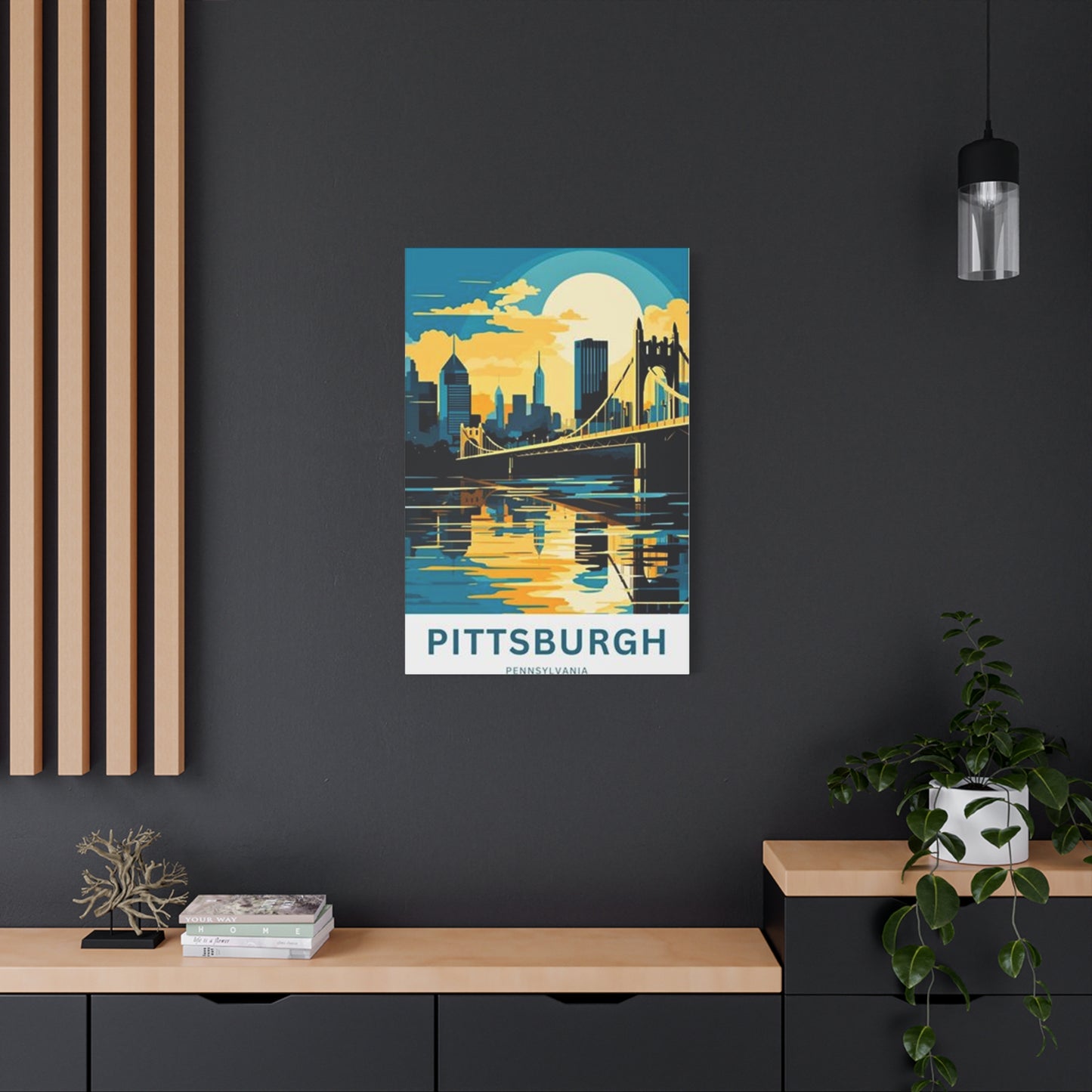 Pittsburgh Poster Wall Art & Canvas Prints