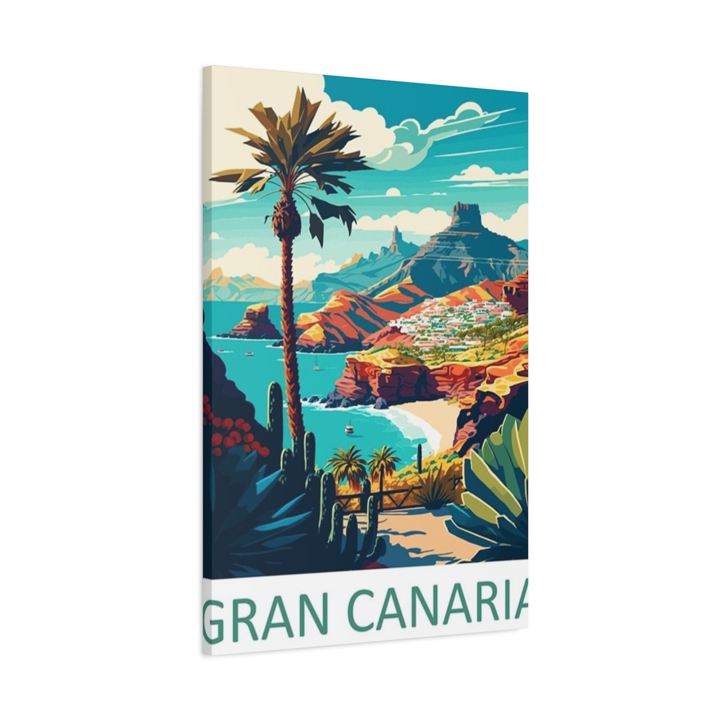 Gran Canaria Spain Poster Wall Art & Canvas Prints