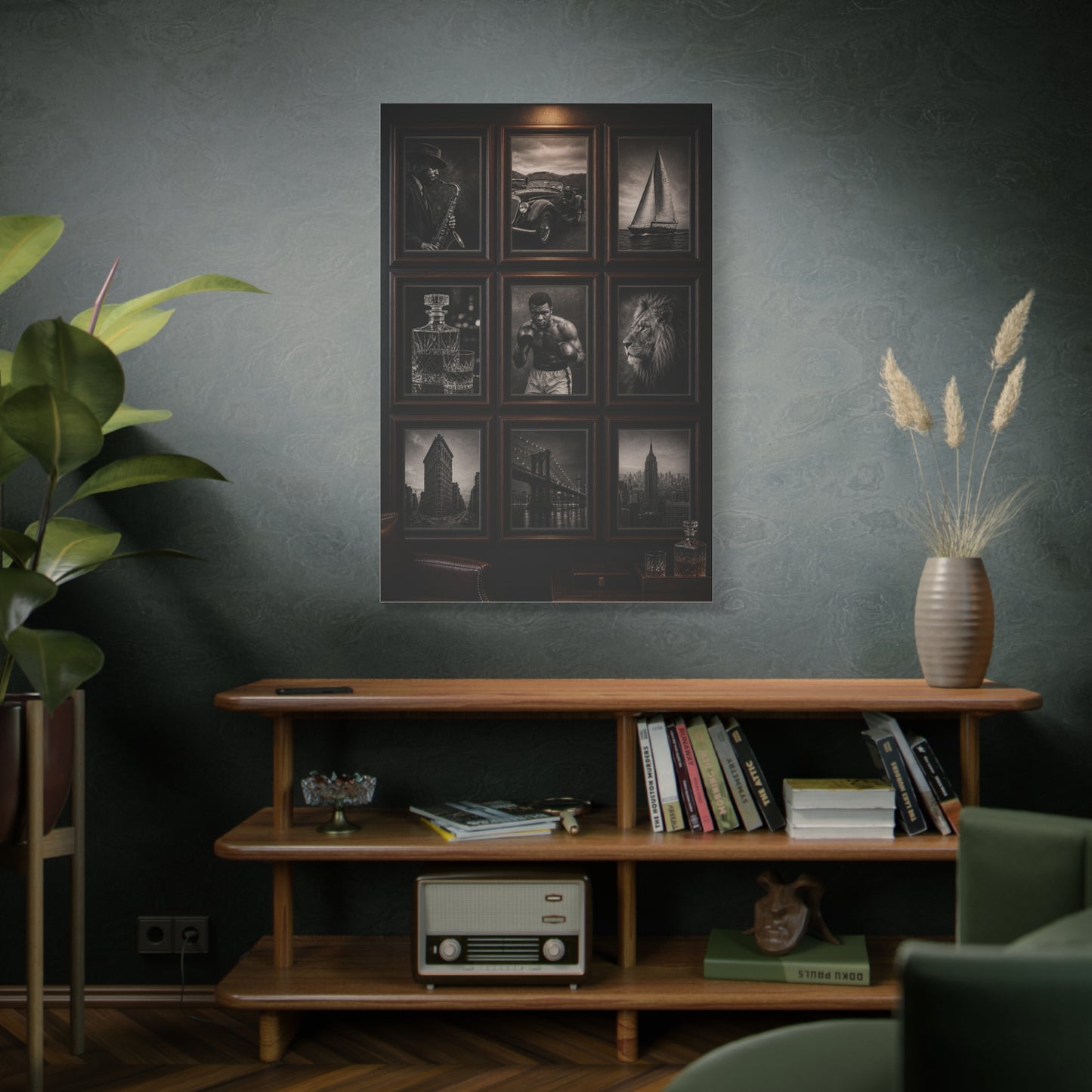 Executive Lounge Gallery Grid Wall Art & Canvas Print
