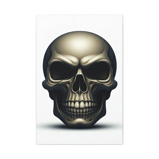 Classic Metallic Skull Wall Art & Canvas Prints