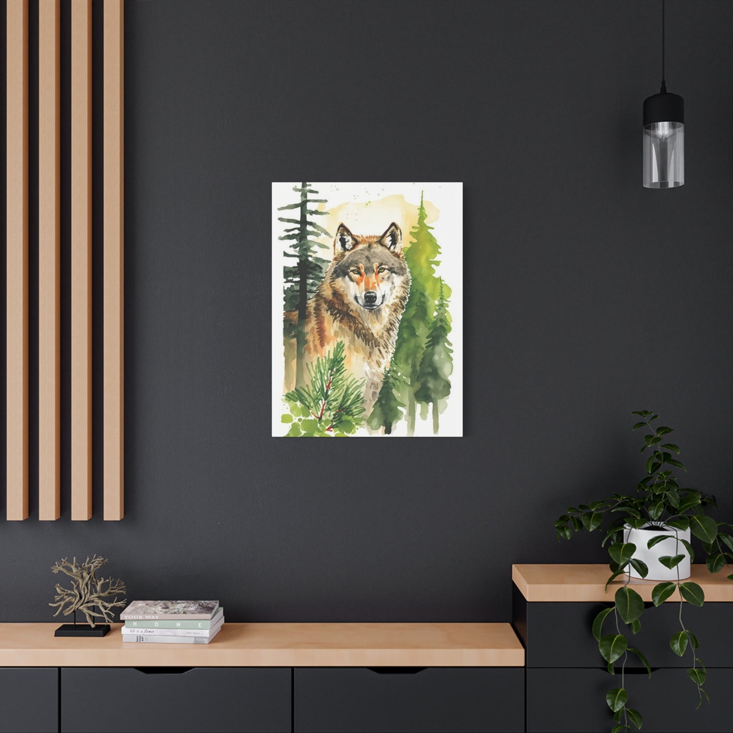 Wolf Painting Wall Art & Canvas Prints