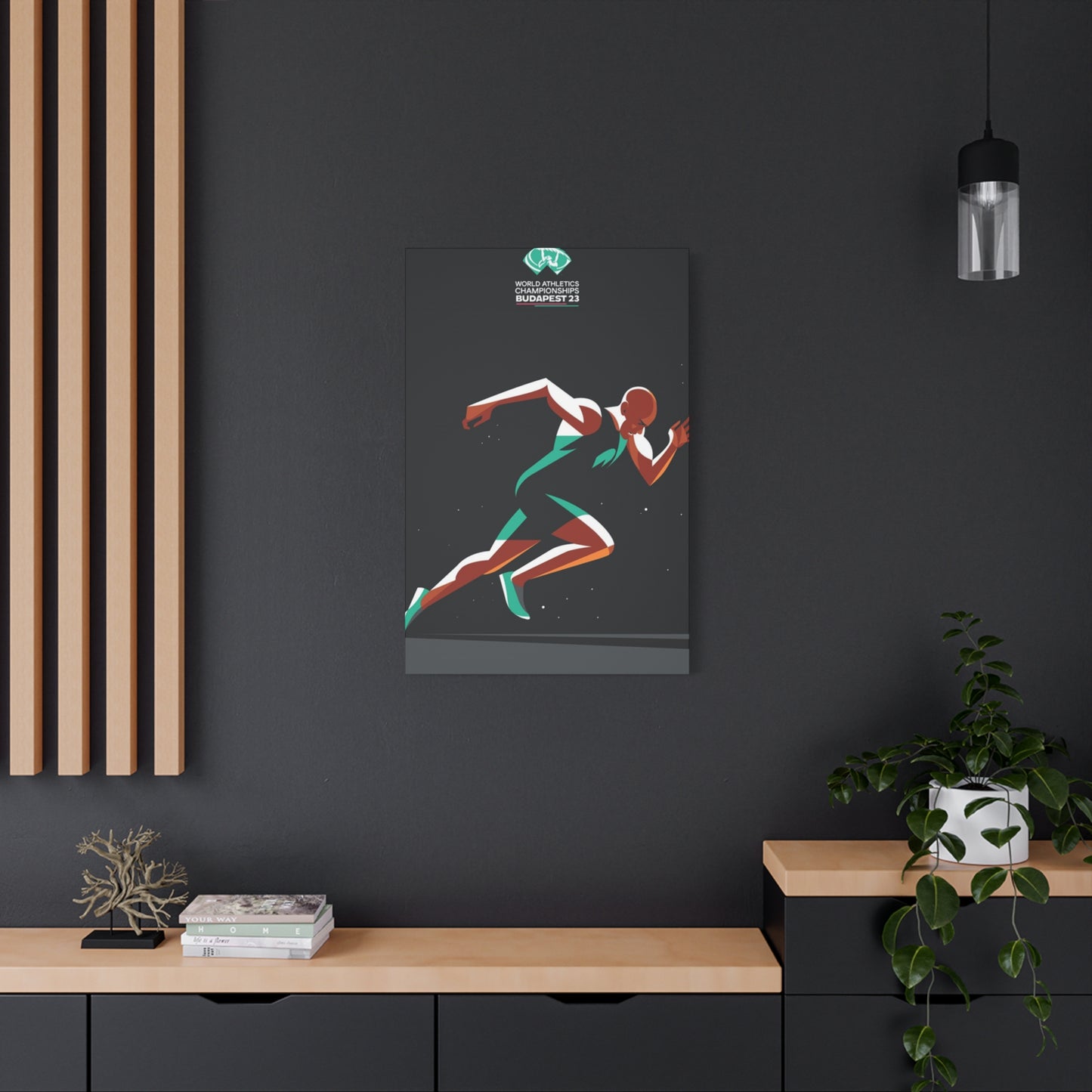 World Athletics Championship Poster Wall Art & Canvas Prints