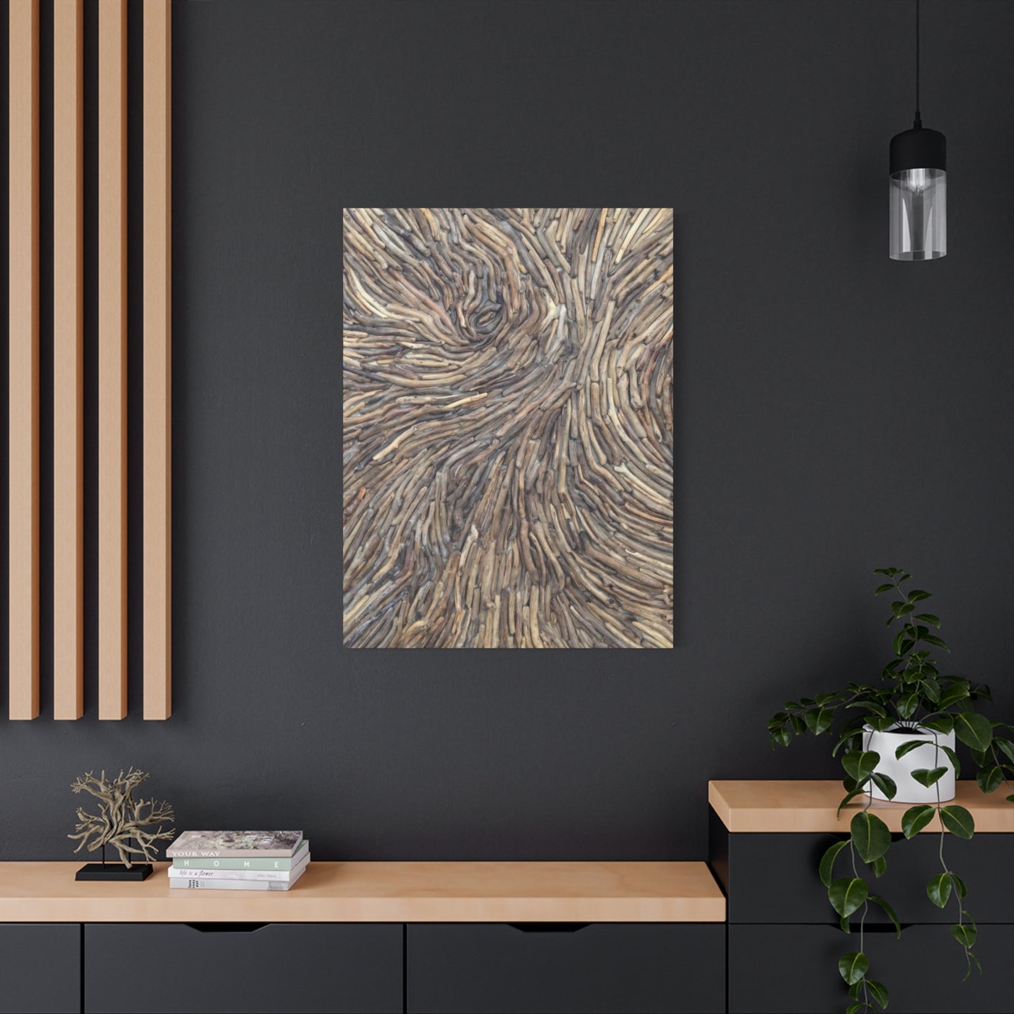 Driftwood Pattern Wall Art & Canvas Prints